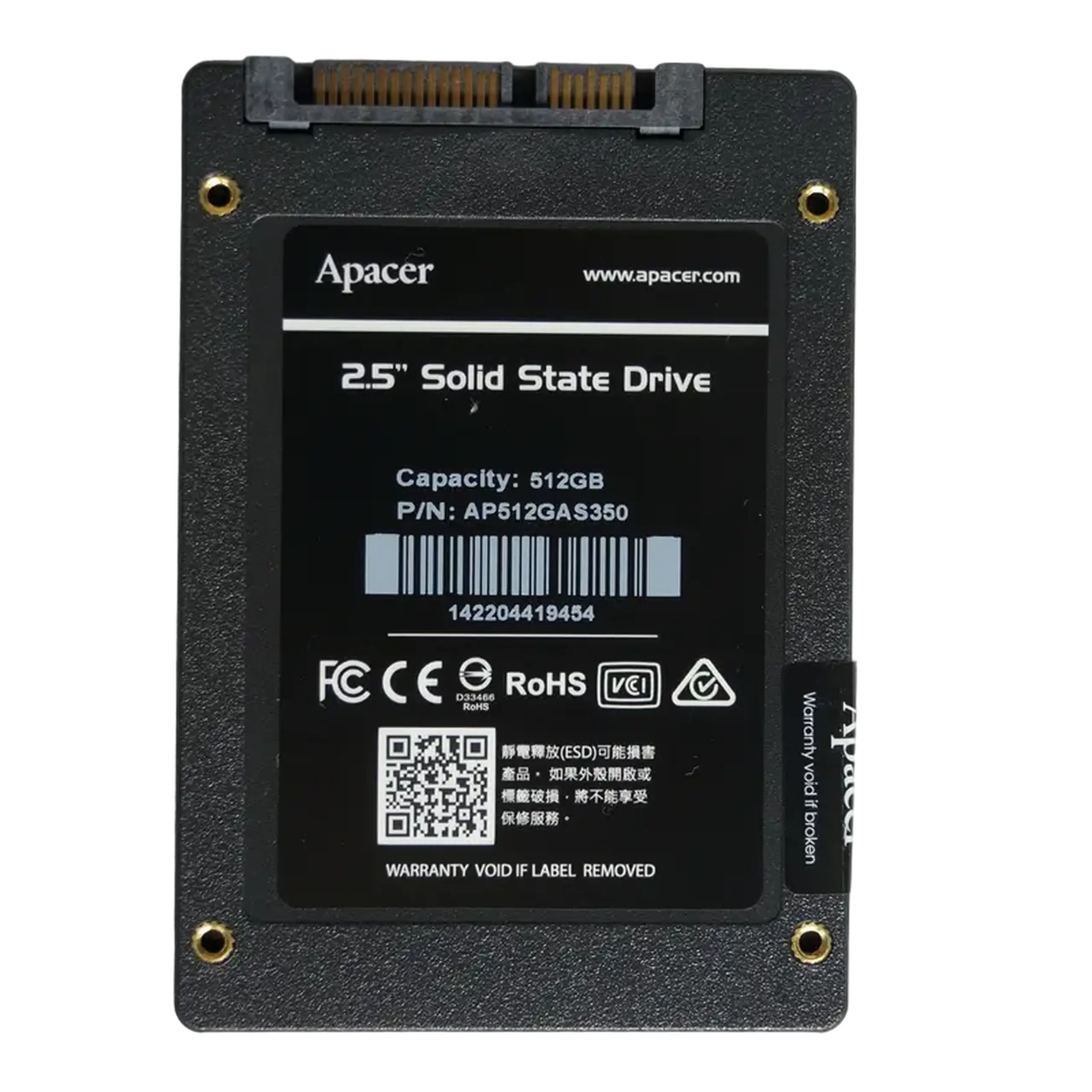 Unitate SSD Apacer AS350 PANTHER, 512GB, AP512GAS350-1