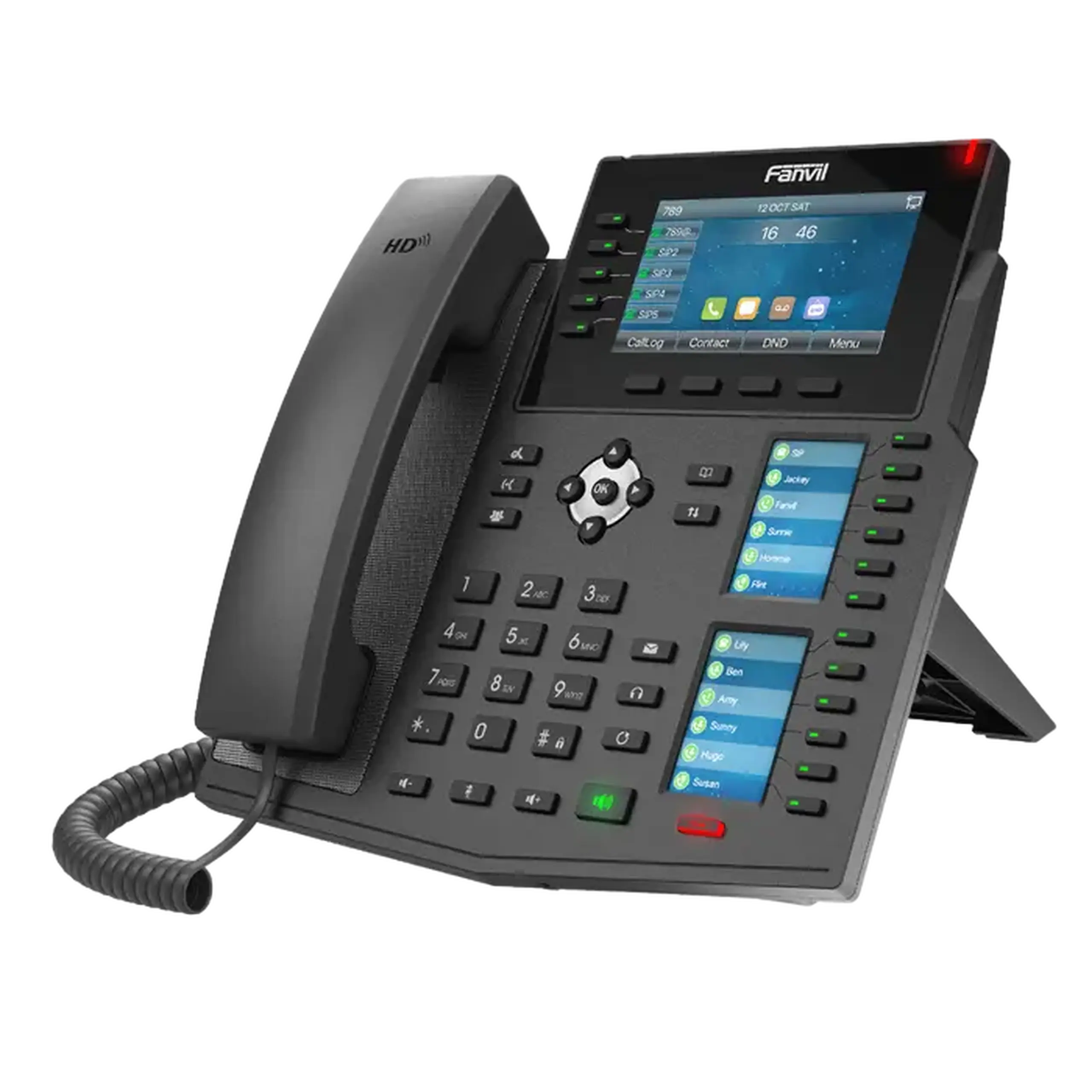 Telefon IP Fanvil X6U, Negru