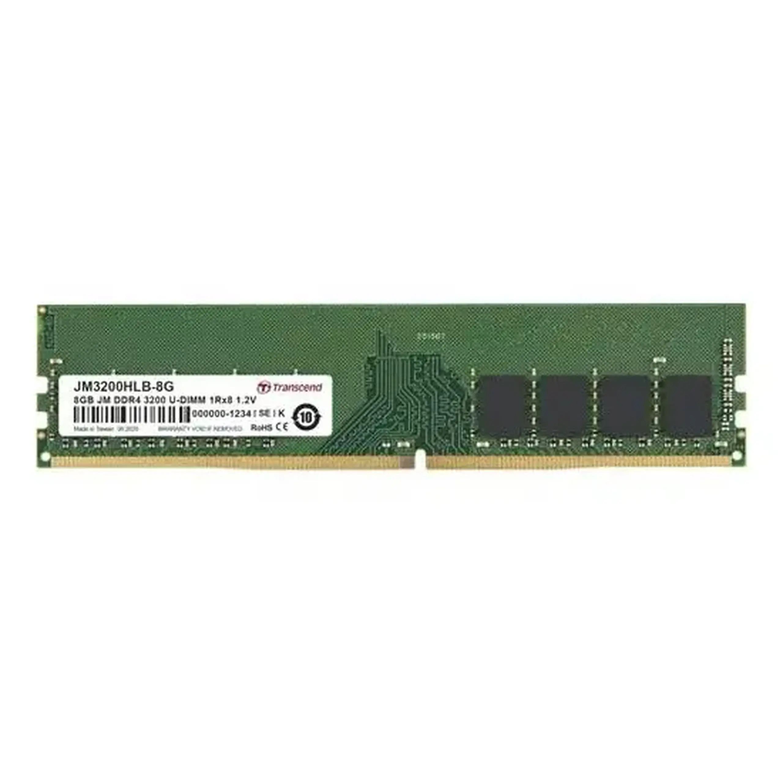 Memorie RAM Transcend JM3200HLB-8G, DDR4 SDRAM, 3200 MHz, 8GB