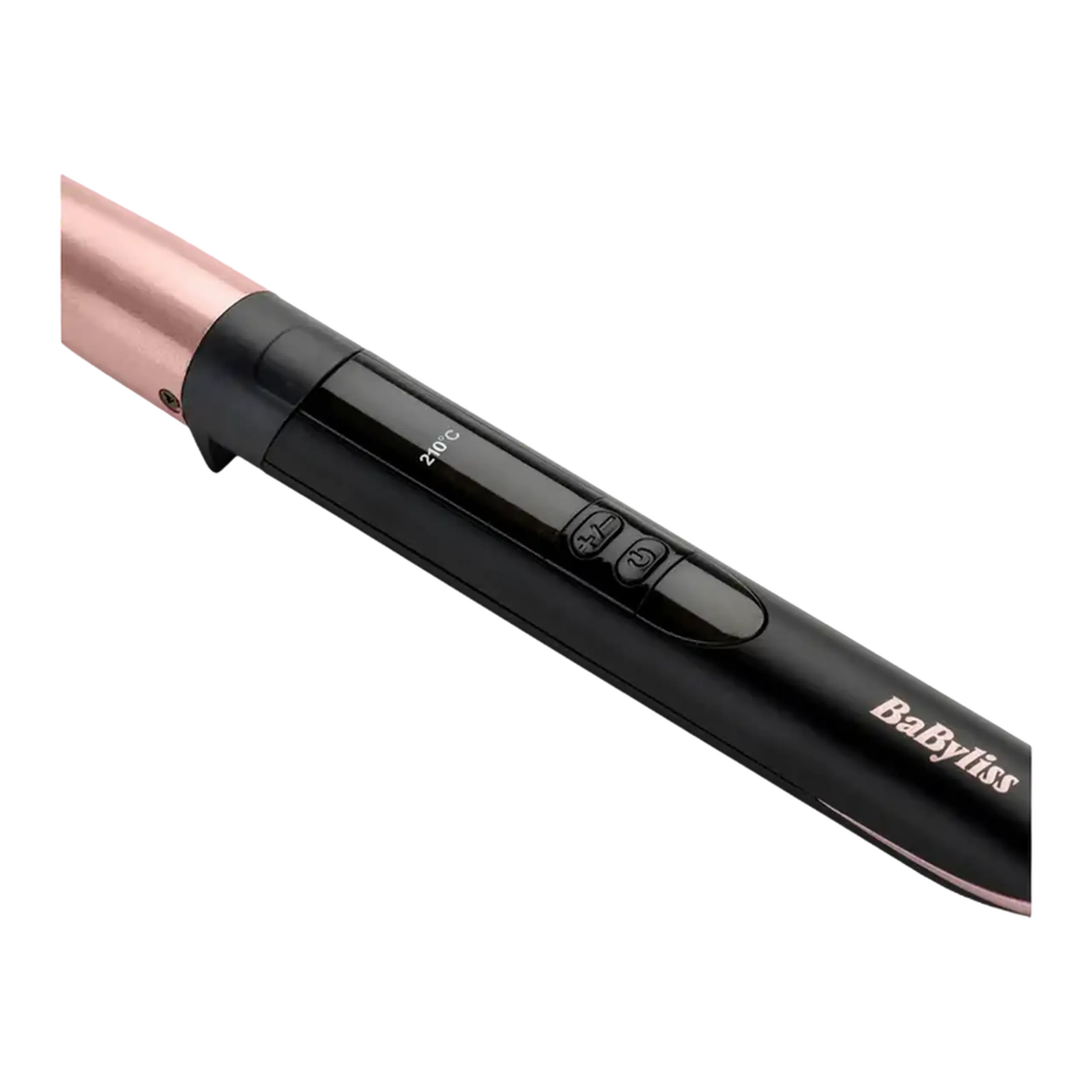 Ondulator de păr BaByliss Conical Wand C454E, Negru