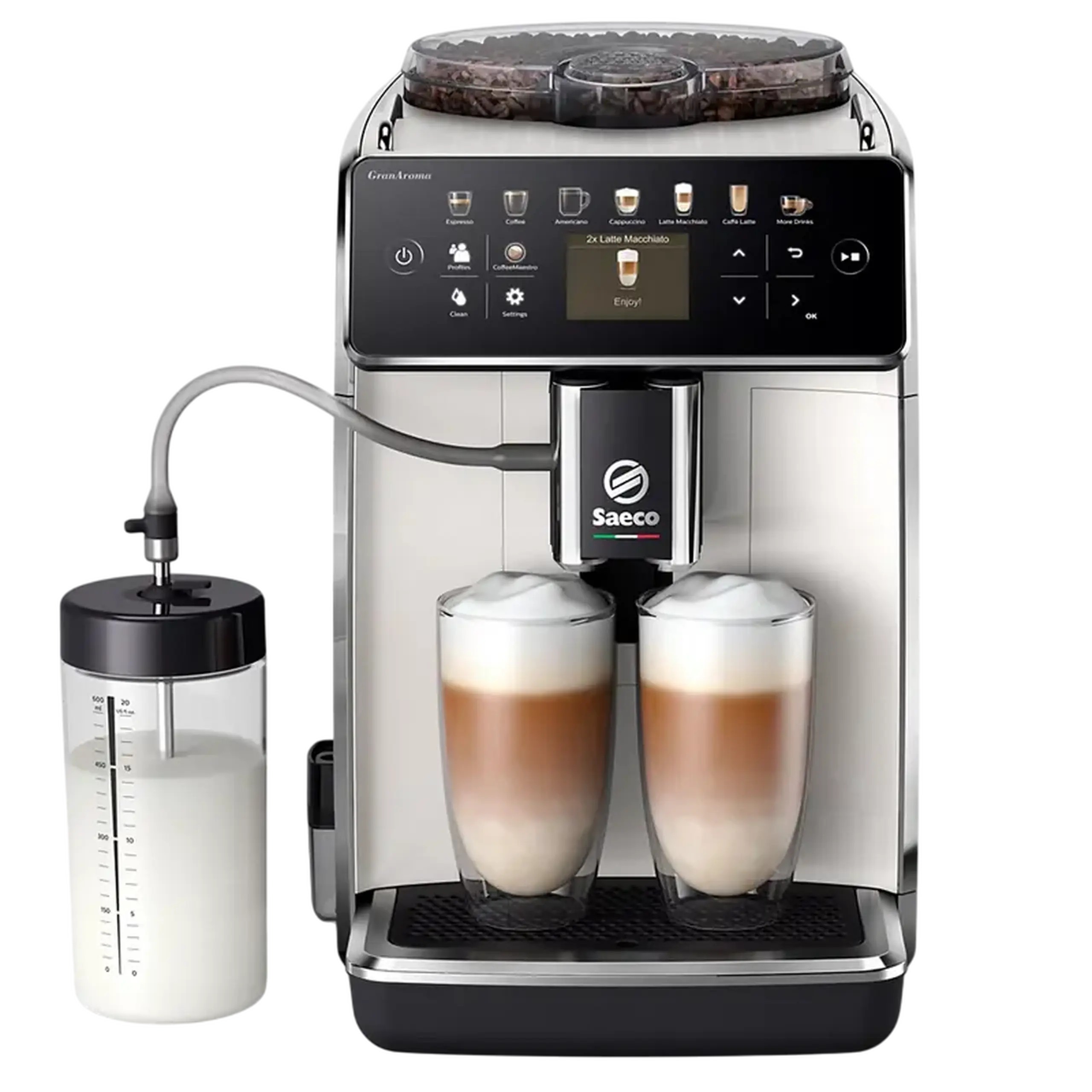 Aparat de cafea Saeco SM6580/20, Alb
