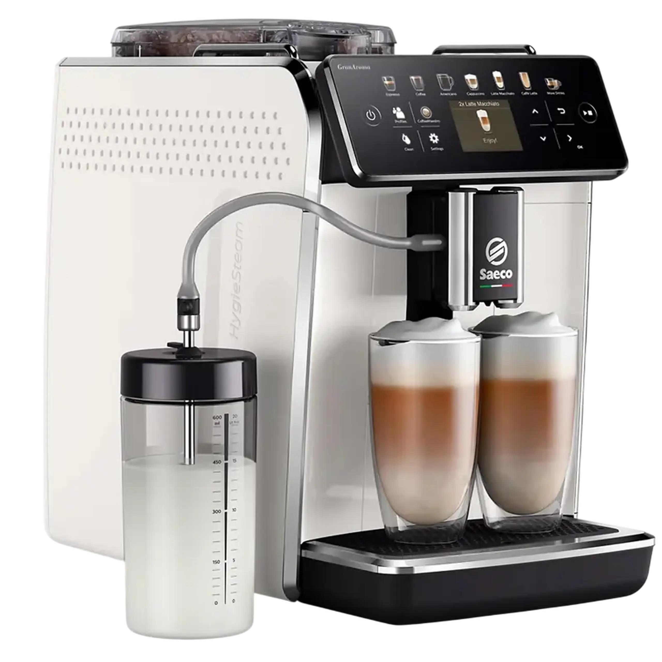 Aparat de cafea Saeco SM6580/20, Alb