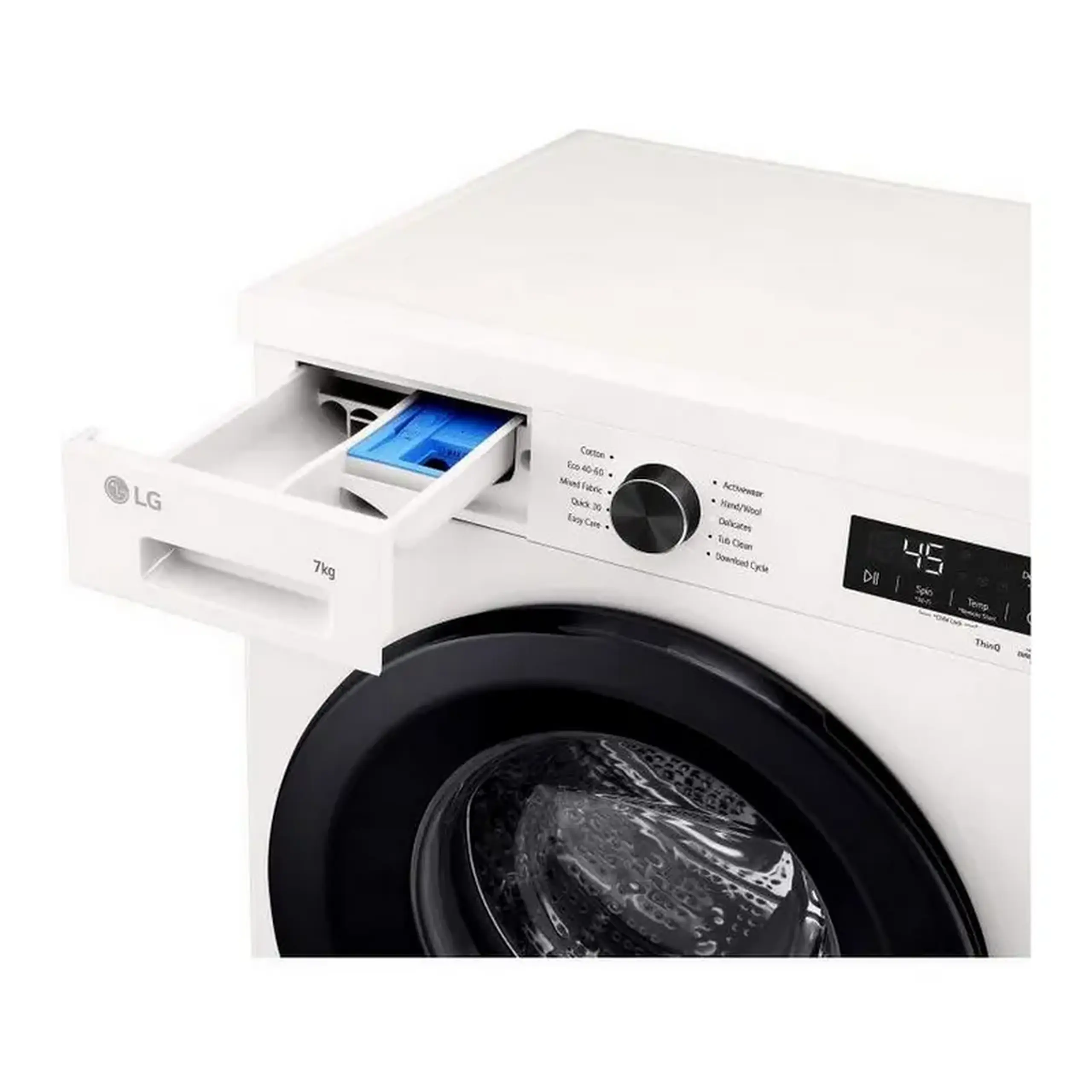 Mașină de spălat LG F2X10S7NWK, 7kg, Alb
