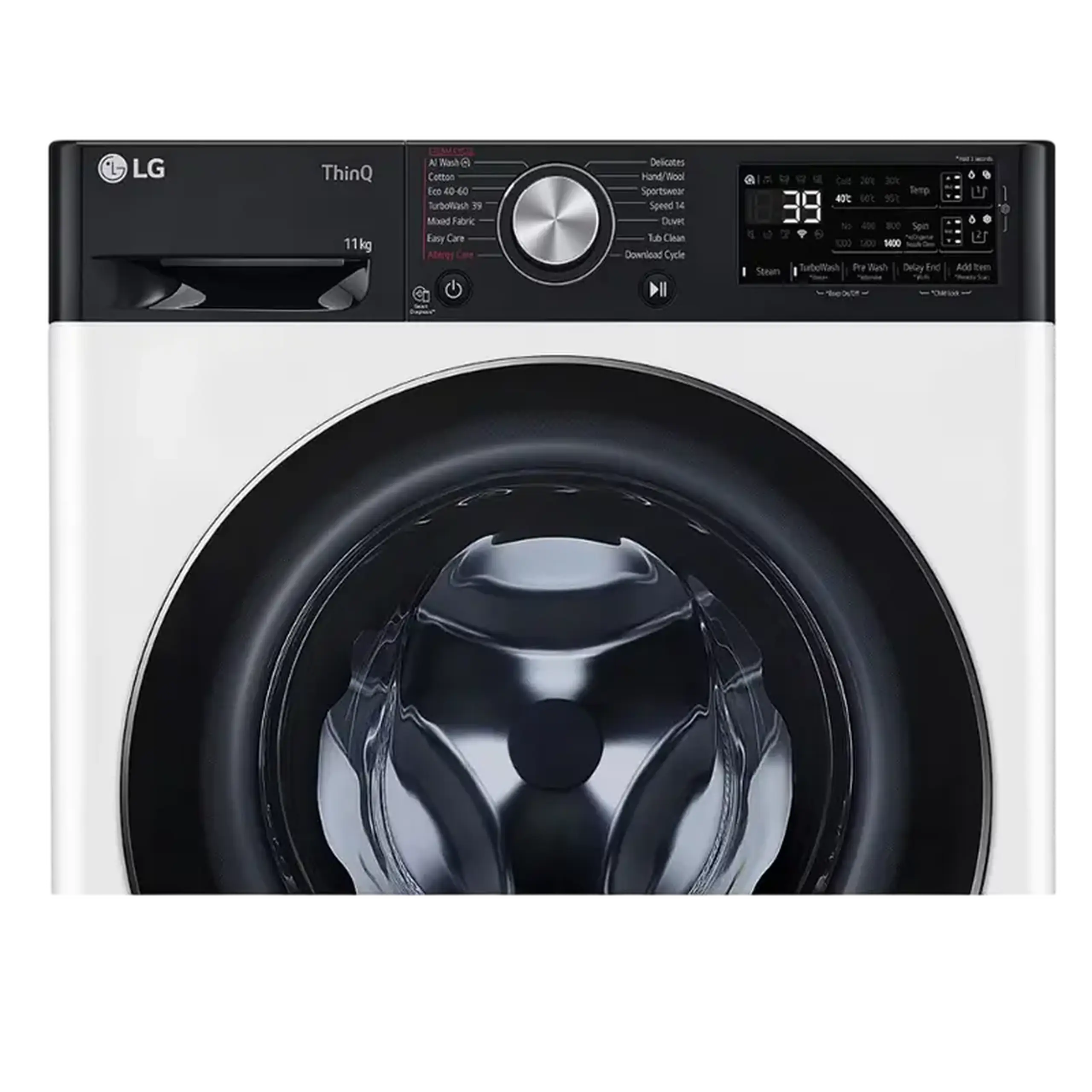 Mașină de spălat LG F4WR711S3HA, 11kg, Alb