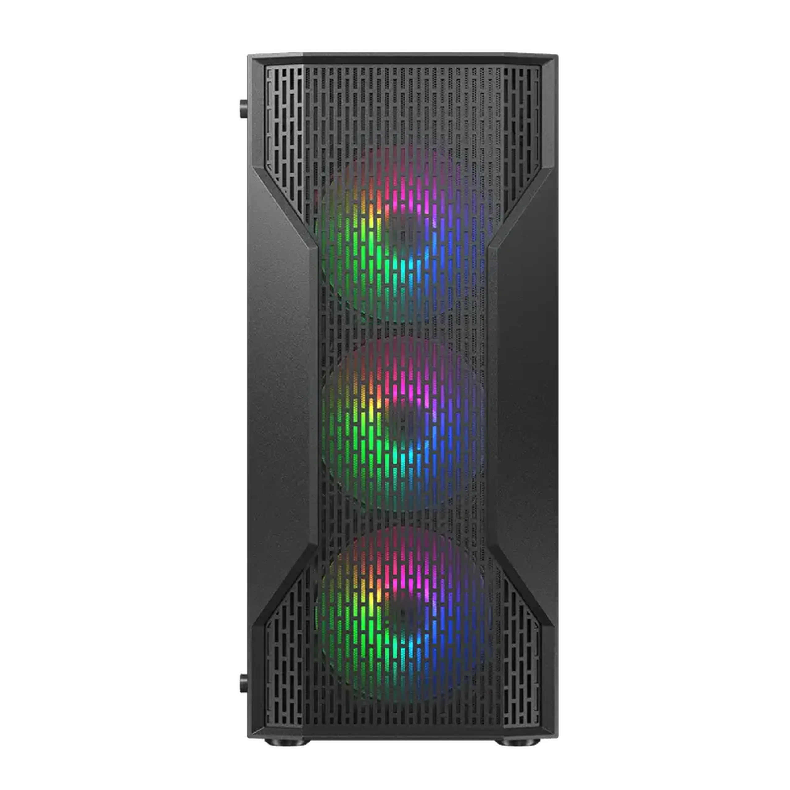 Carcasă PC Cougar MX 110 RGB, Midi-Tower, Fără PSU, Negru