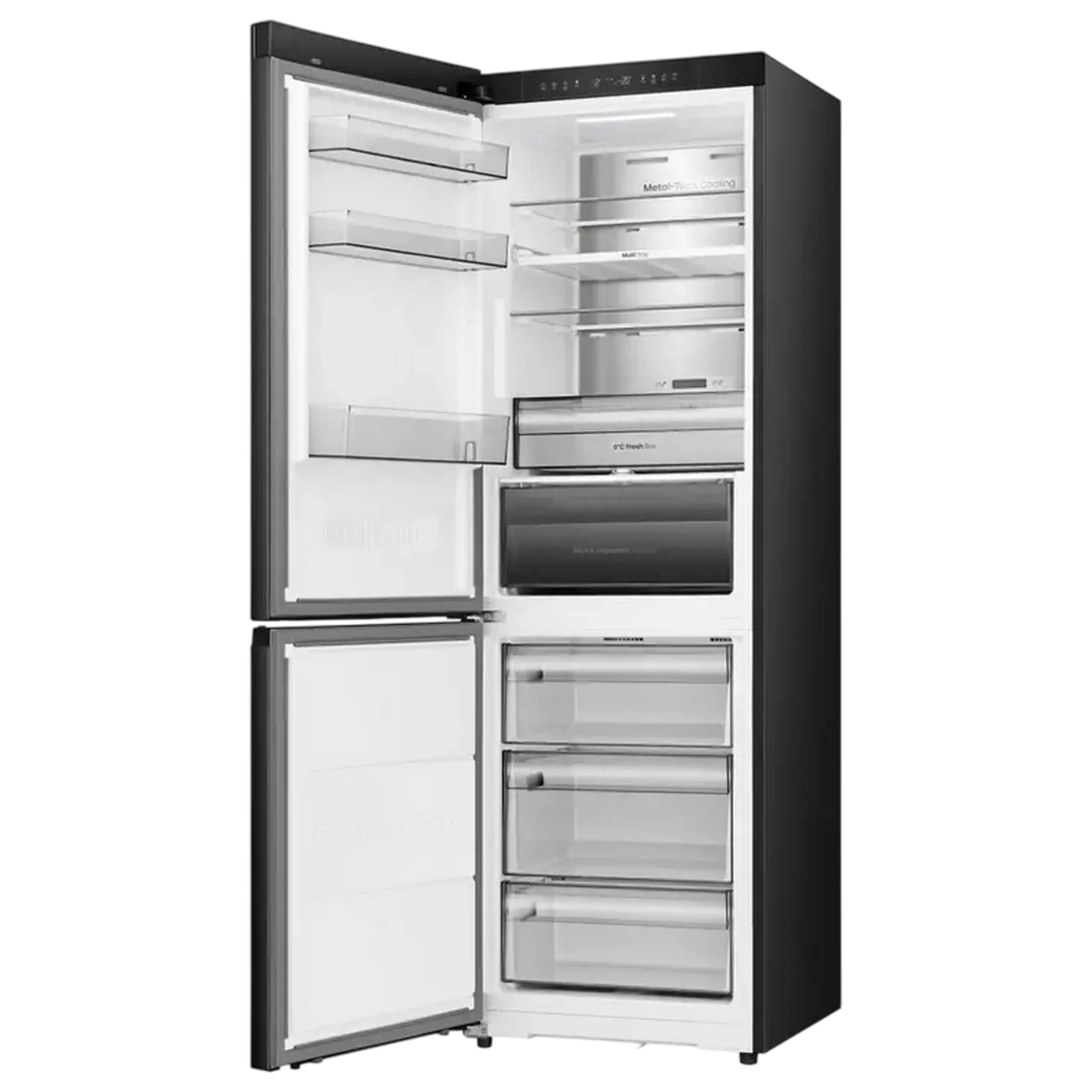 Frigider Hisense RB3K330SAFC, Negru