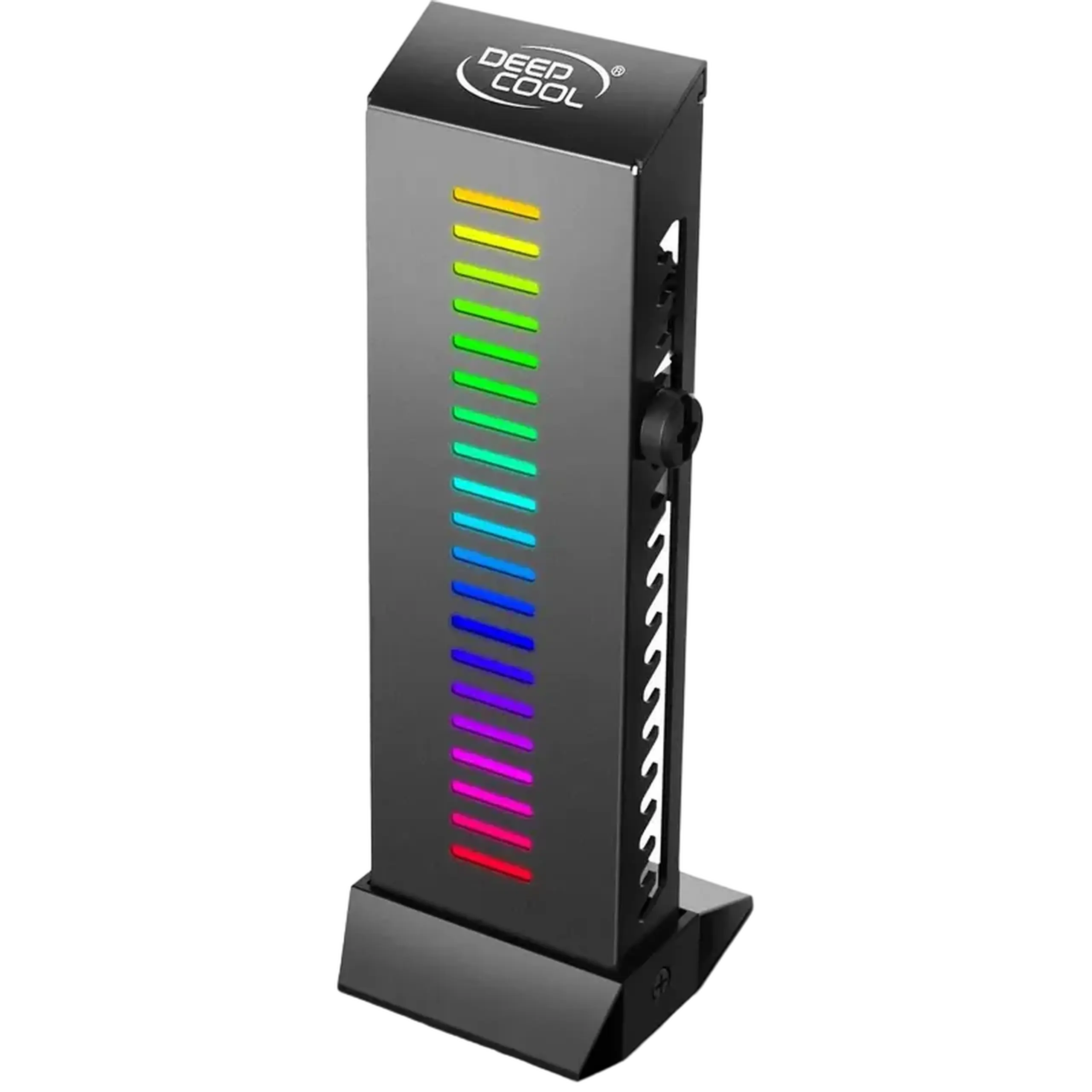 Suport pentru placă grafică Deepcool GH-01 A-RGB, Negru