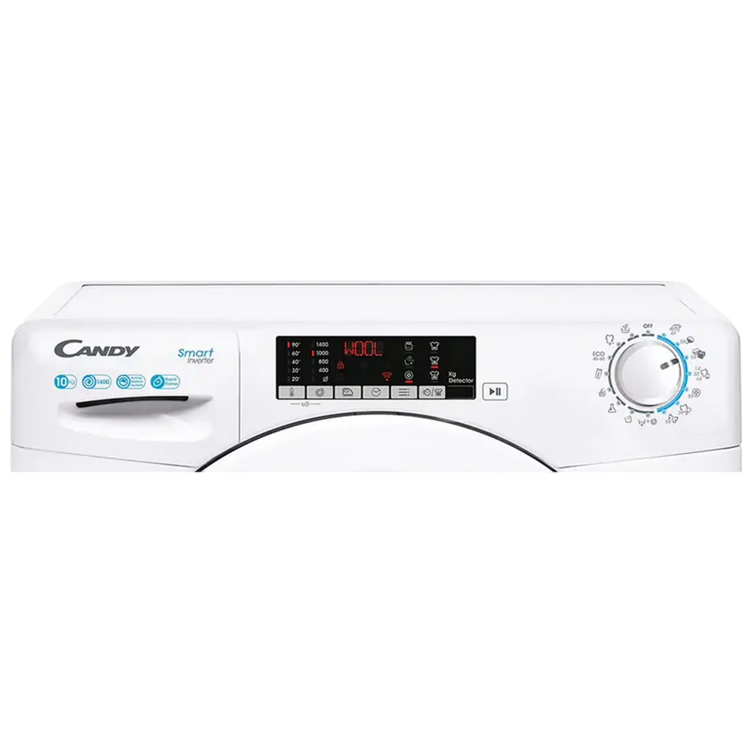 Mașină de spălat Candy CS 1410TXME/1-S, 10kg, Alb
