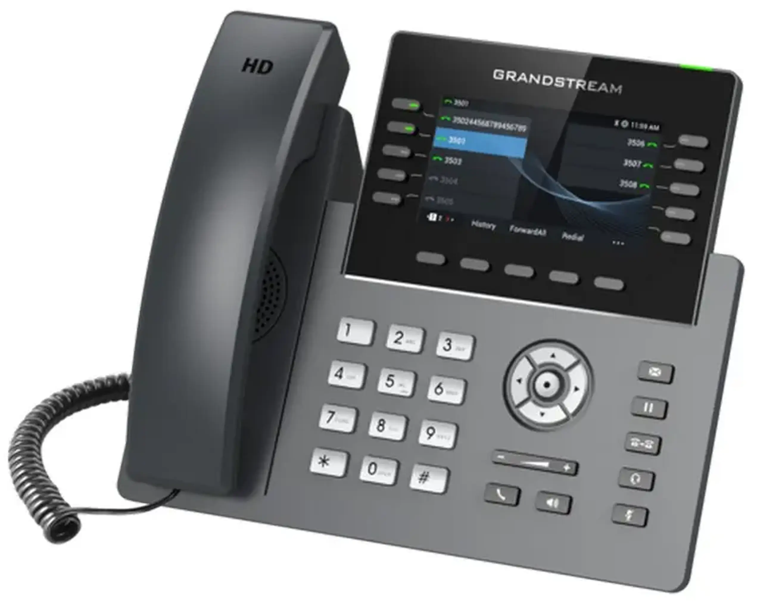 Telefon IP Grandstream GRP2615, Negru