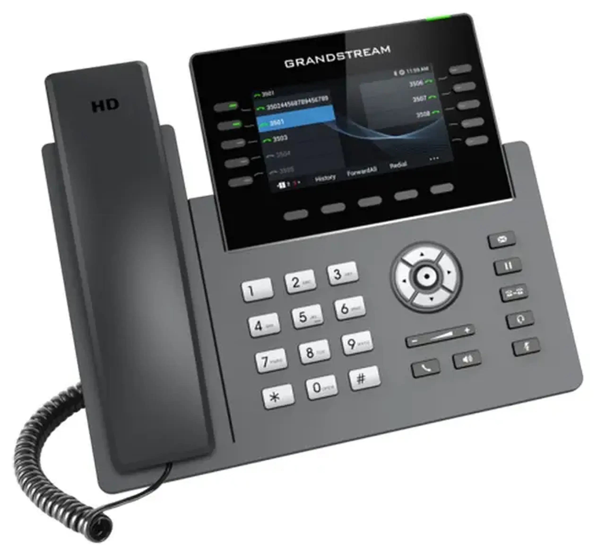 Telefon IP Grandstream GRP2615, Negru