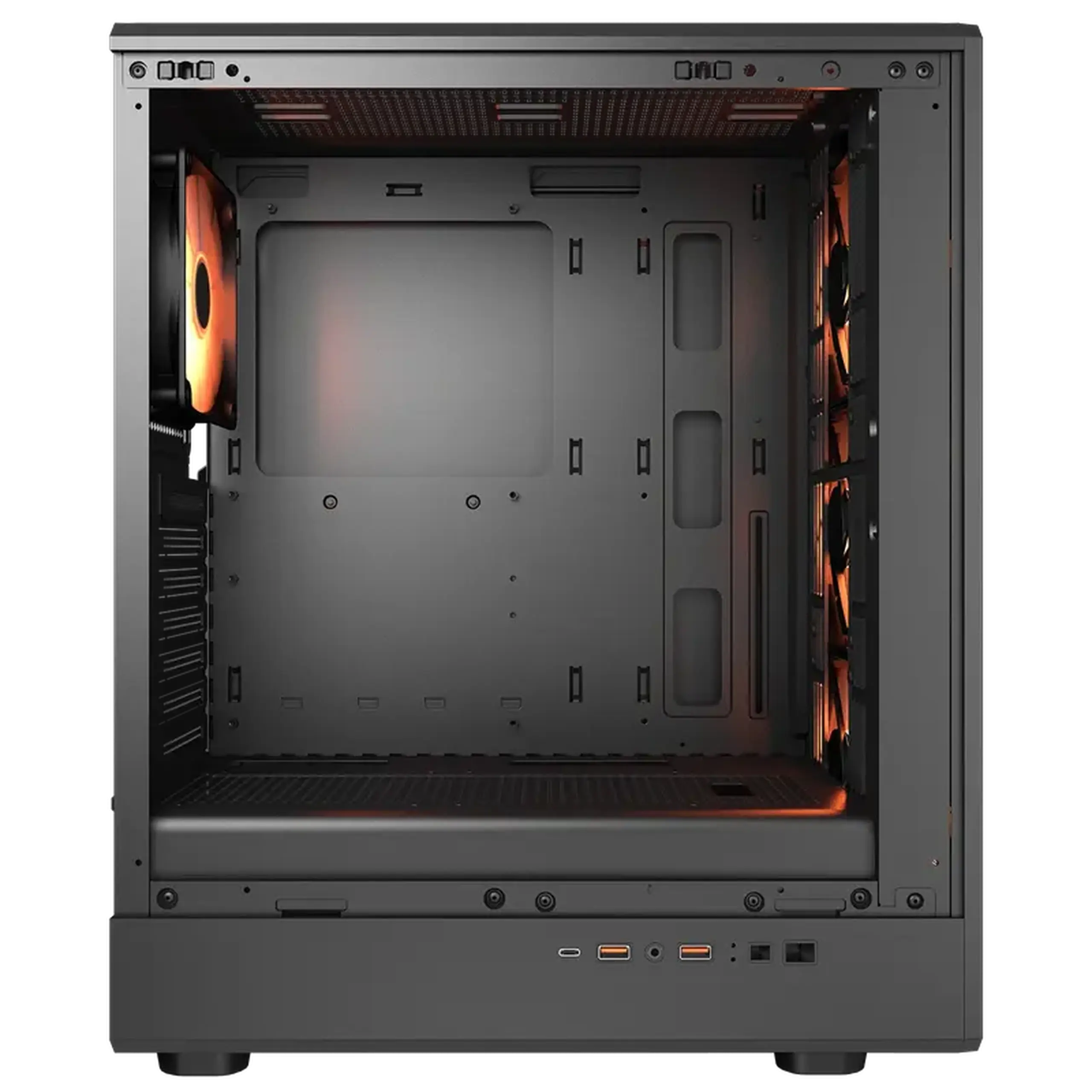 Carcasă PC Cougar Airface Pure PRO, Midi-Tower, Fără PSU, Negru