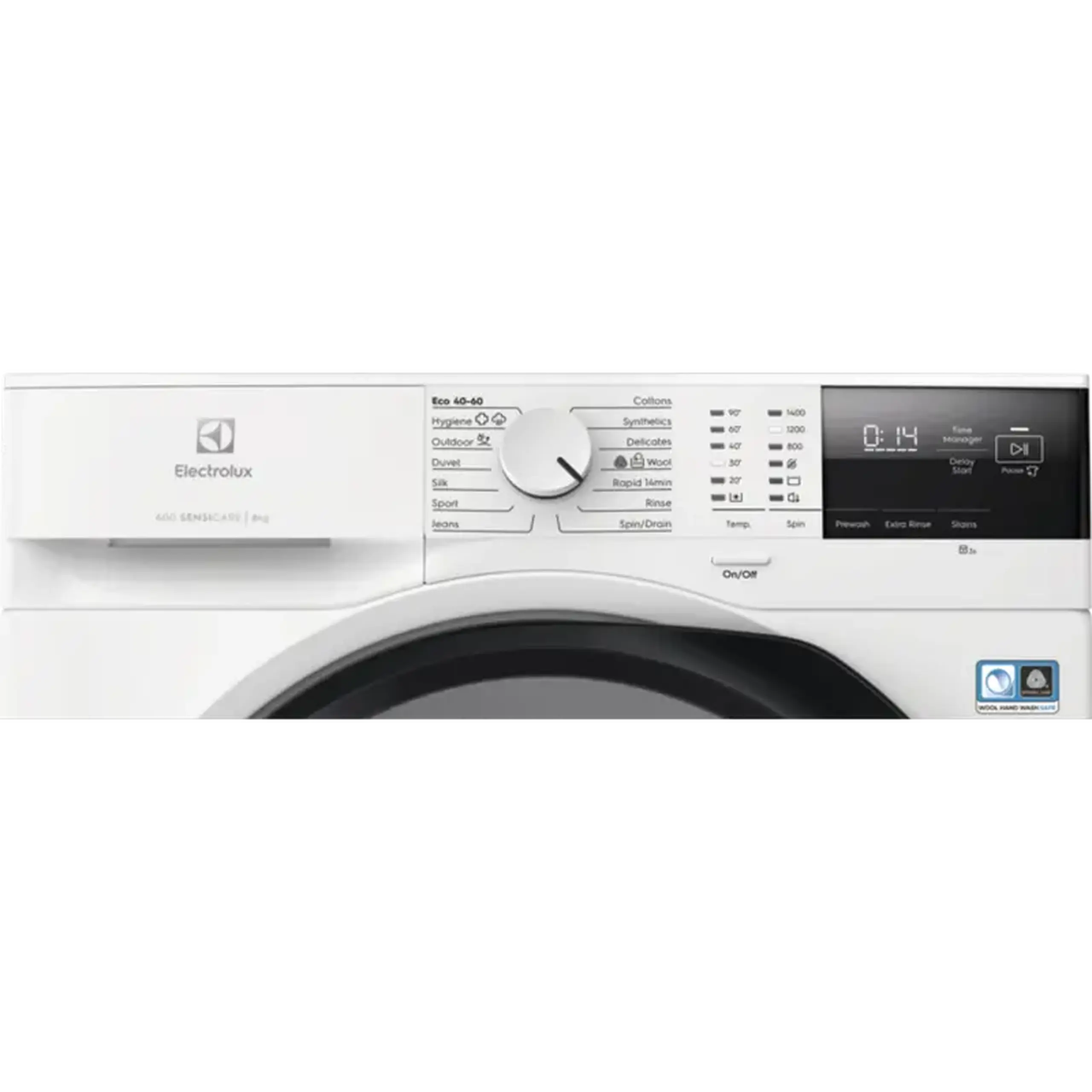 Mașină de spălat Electrolux EW6F2482E, 8kg, Alb