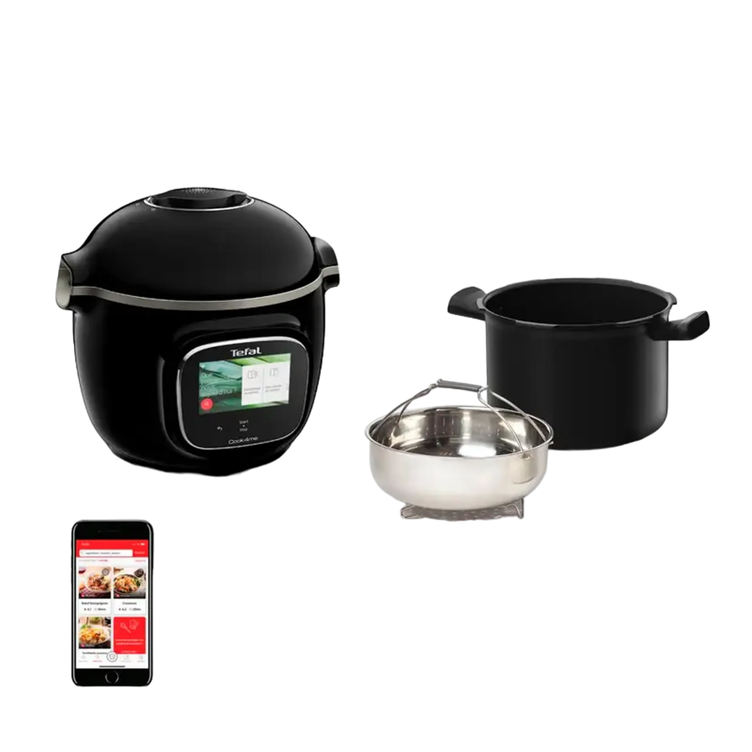 Aparat de gătit multifuncțional Tefal CY912830, Negru