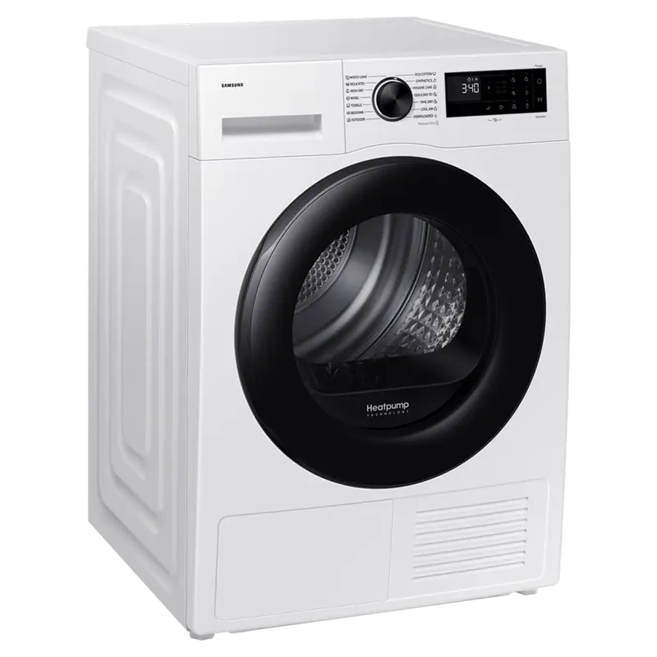Uscător de rufe Samsung DV90DG52A0AELE, 9kg, Alb