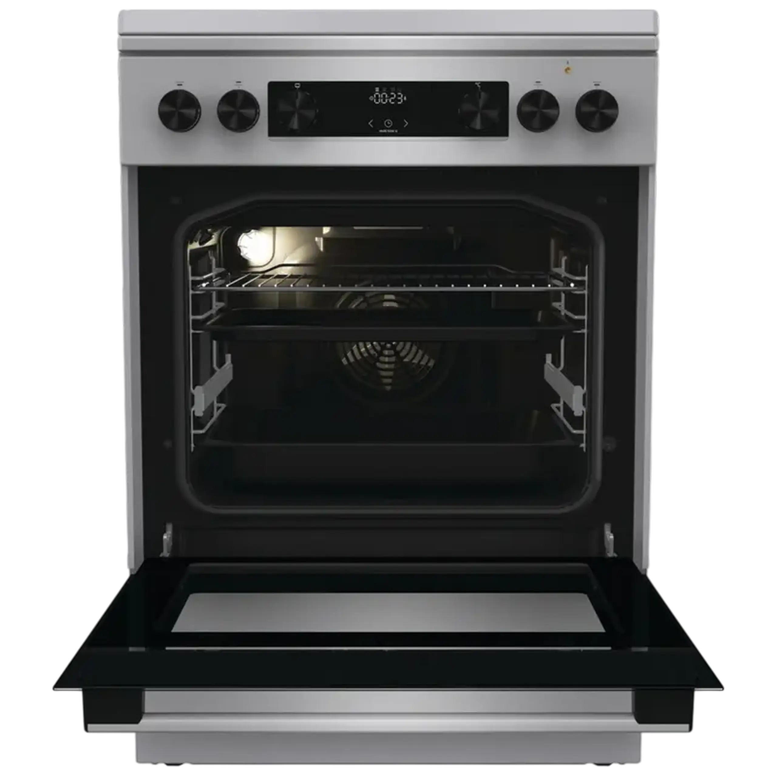 Aragaz Mixt Gorenje GKS6C71XF, Oțel inoxidabil