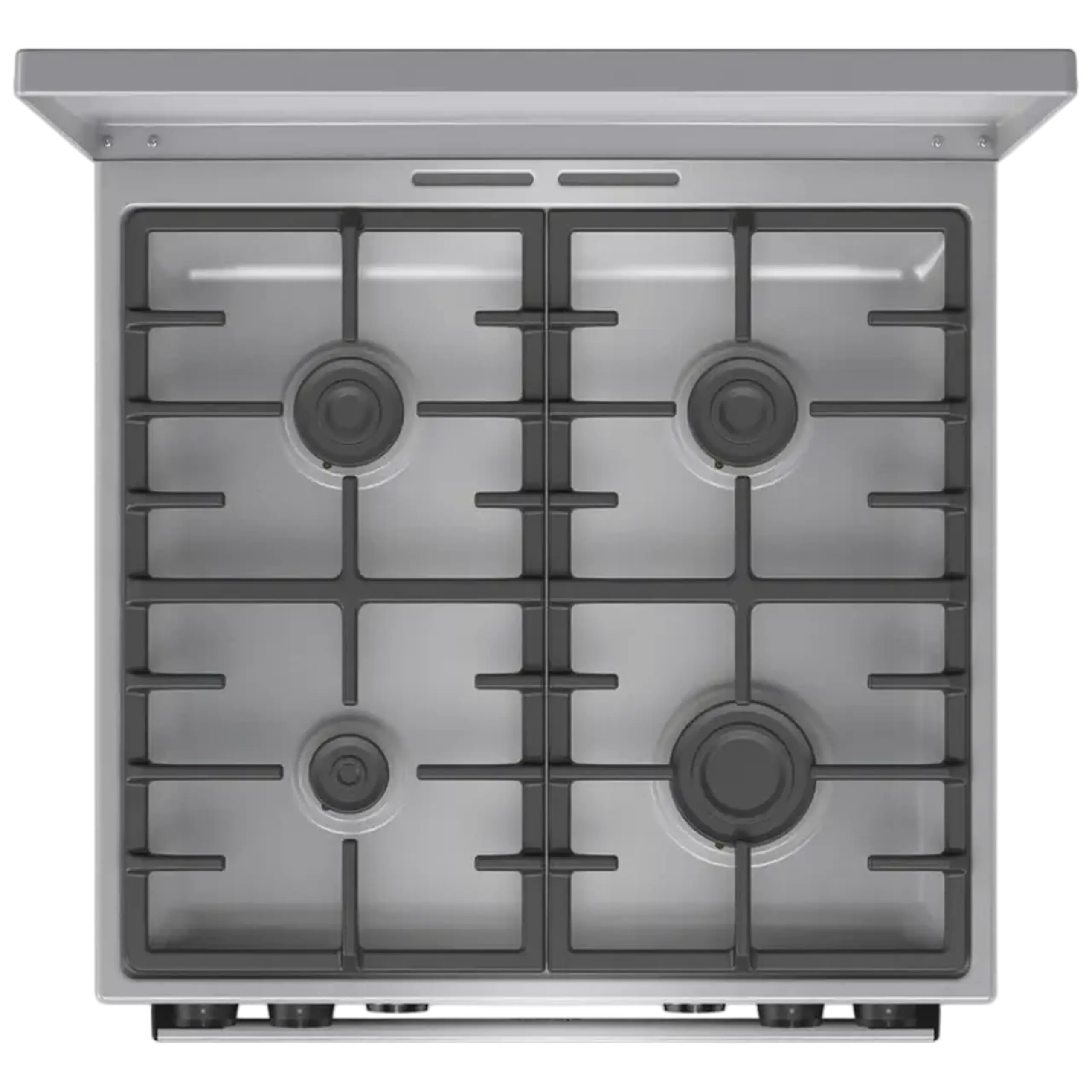 Aragaz Mixt Gorenje GKS6C71XF, Oțel inoxidabil