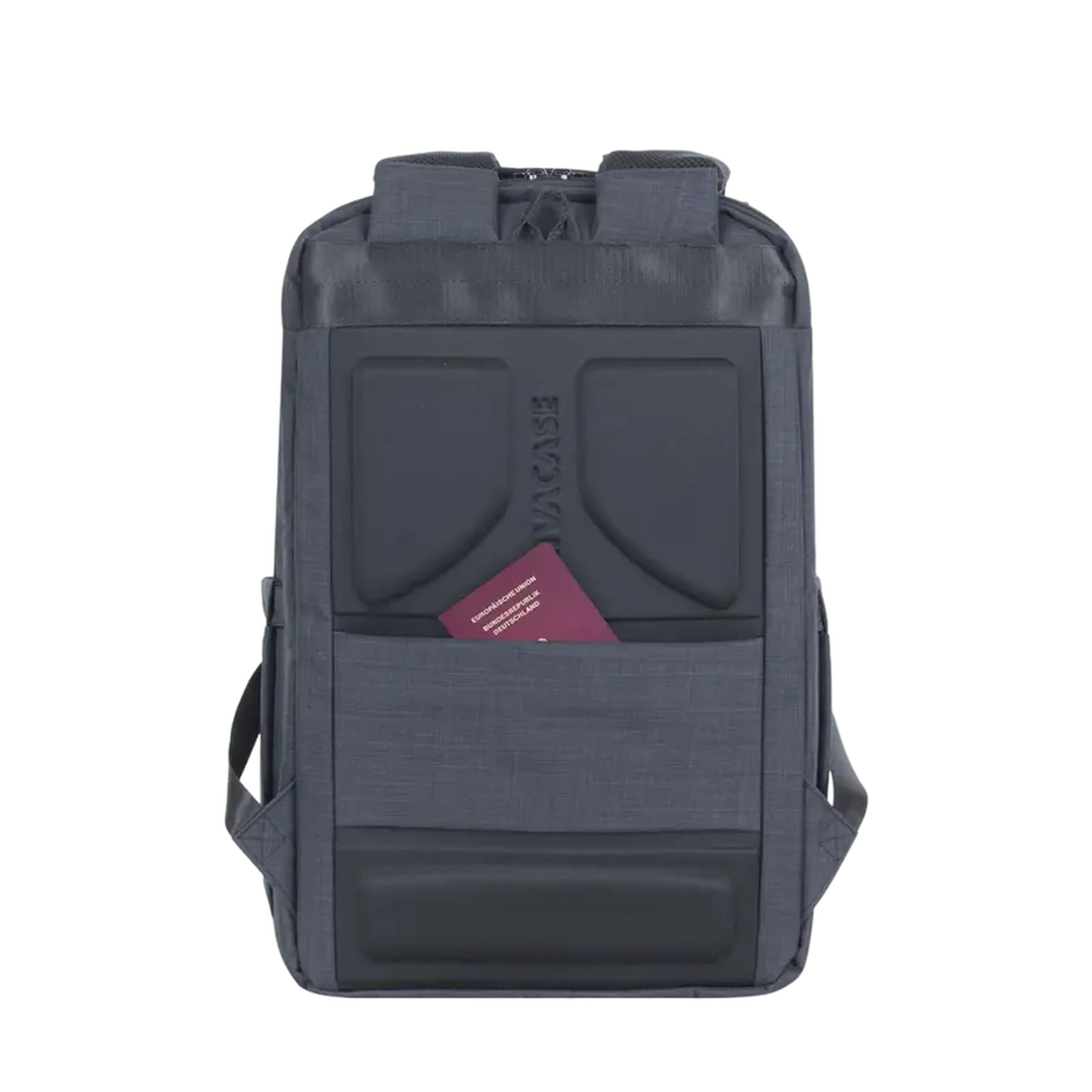 Rucsac pentru Laptop RivaCase Biscayne, 17.3", Poliester, Negru