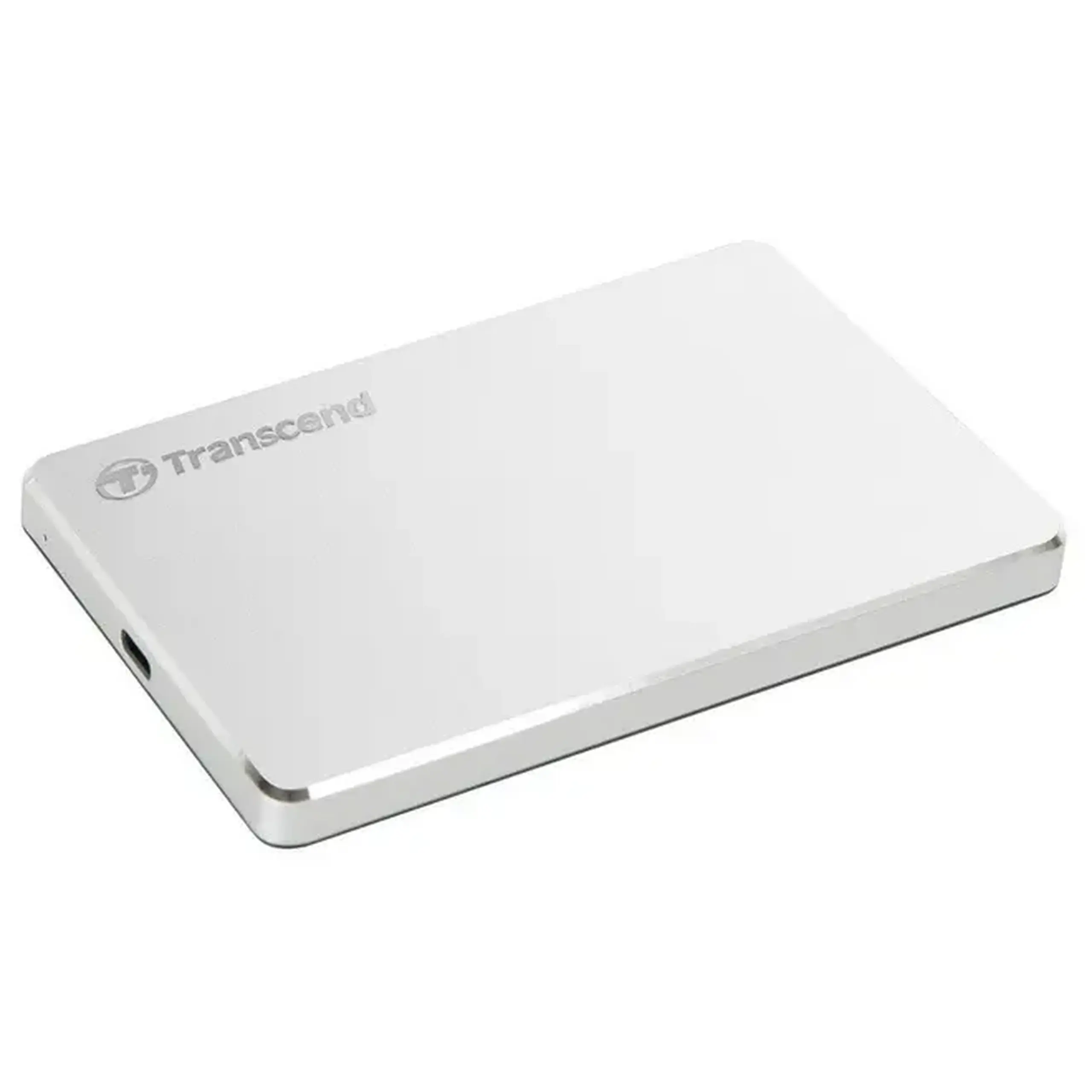 HDD portabil extern Transcend StoreJet 25C3S, 2 TB, Argintiu (TS2TSJ25C3S)