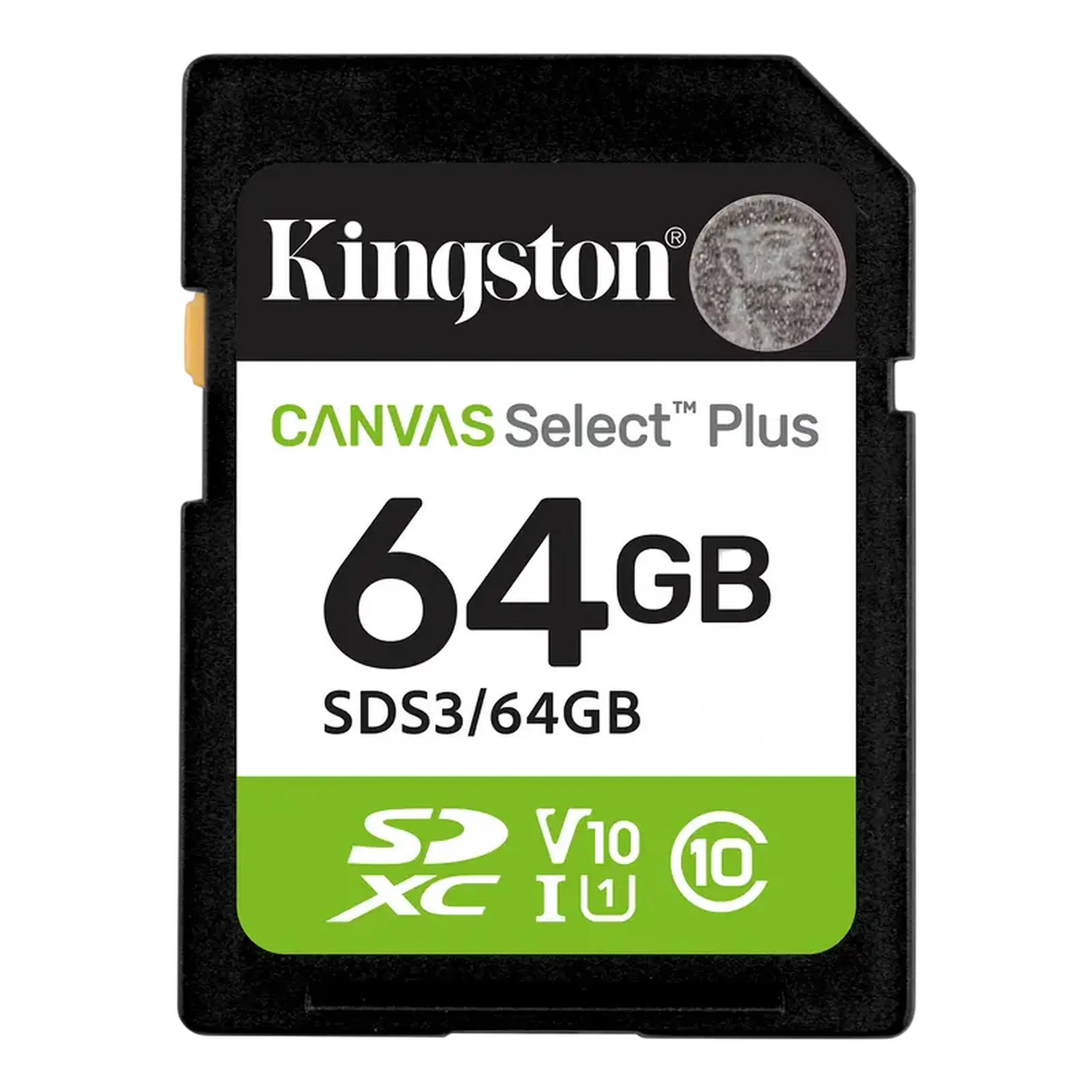Card de Memorie Kingston Canvas Select Plus, 64GB (SDS3/64GB)