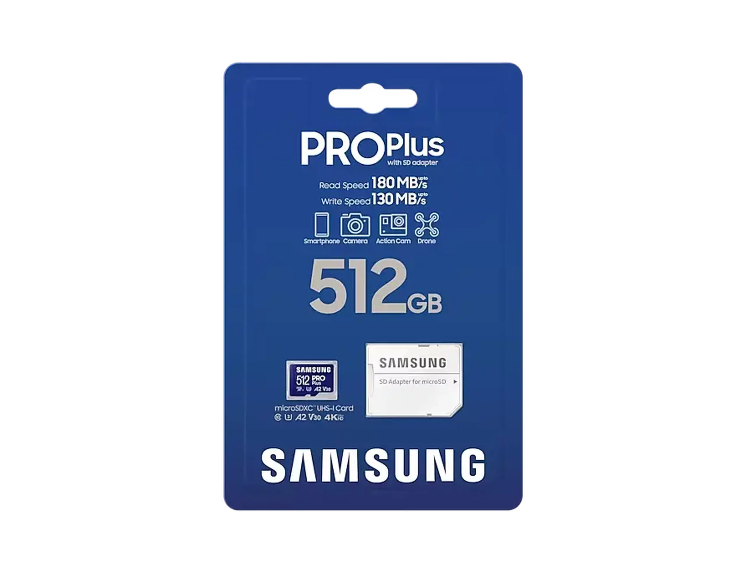 Card de Memorie Samsung PRO Plus MicroSD, 512GB (MB-MD512SA/KR)