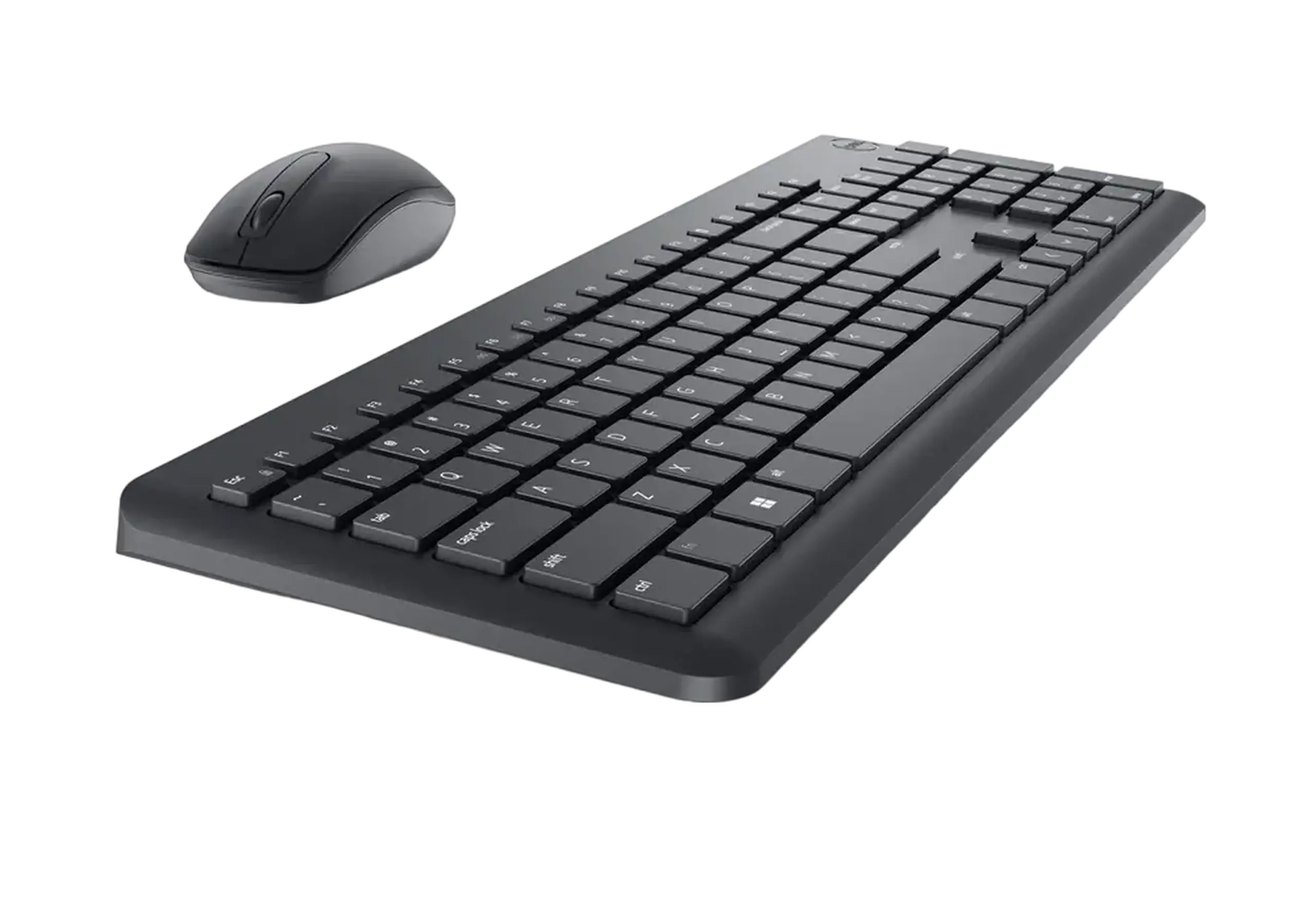 Set Tastatură + Mouse DELL KM3322, Fără fir, Negru