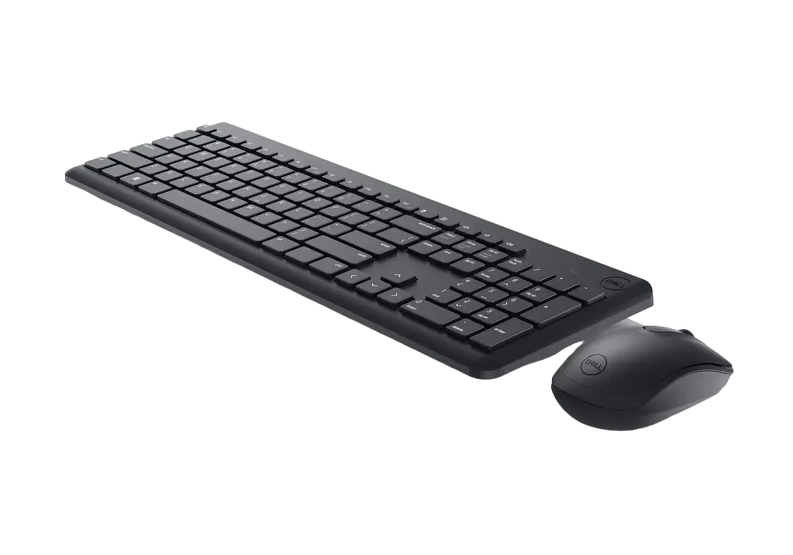 Set Tastatură + Mouse DELL KM3322, Fără fir, Negru