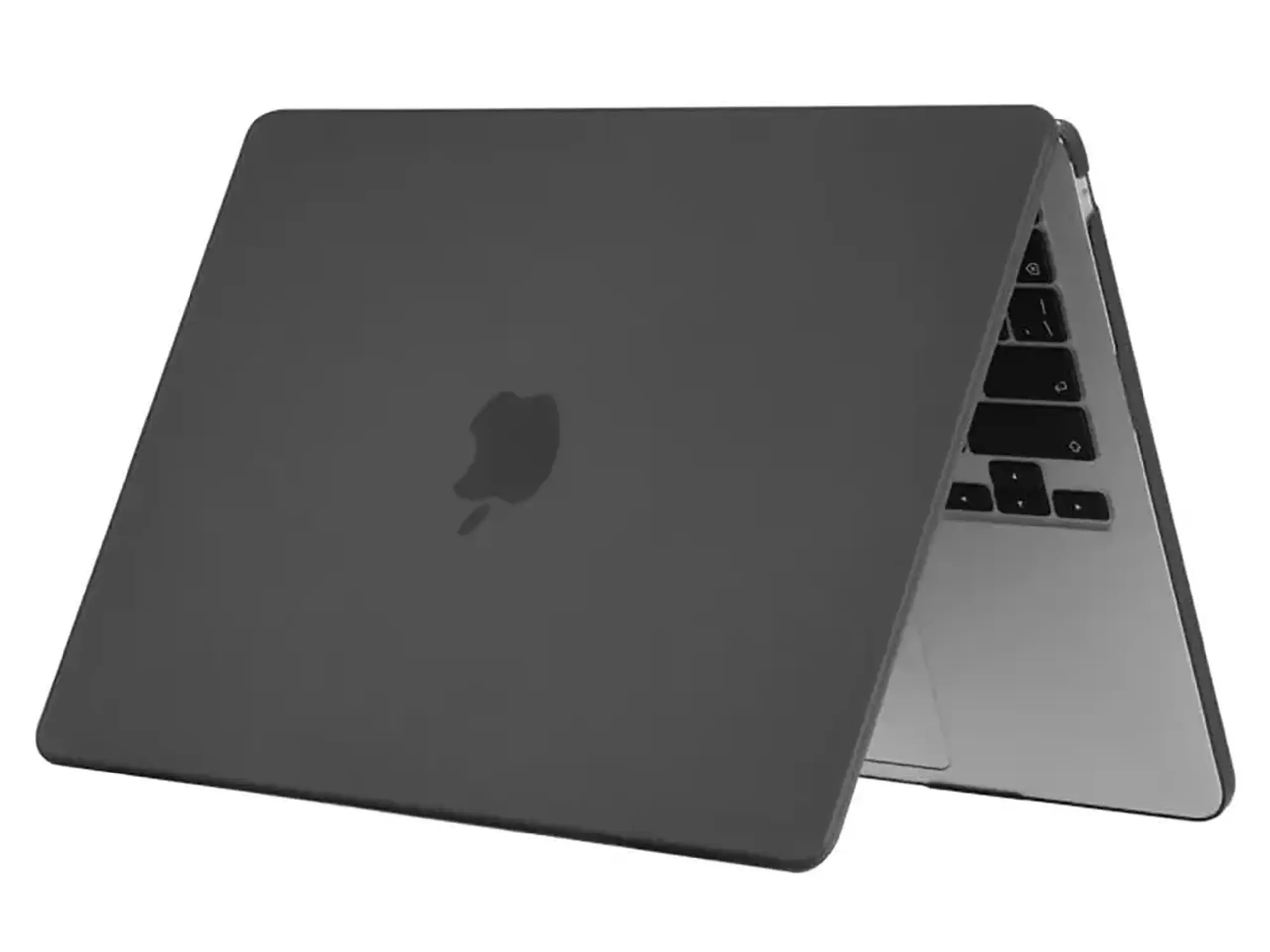 Husă pentru laptop Tech Protect Smartshell Macbook Air 13 (2022), 13.6", Policarbonat, Negru mat