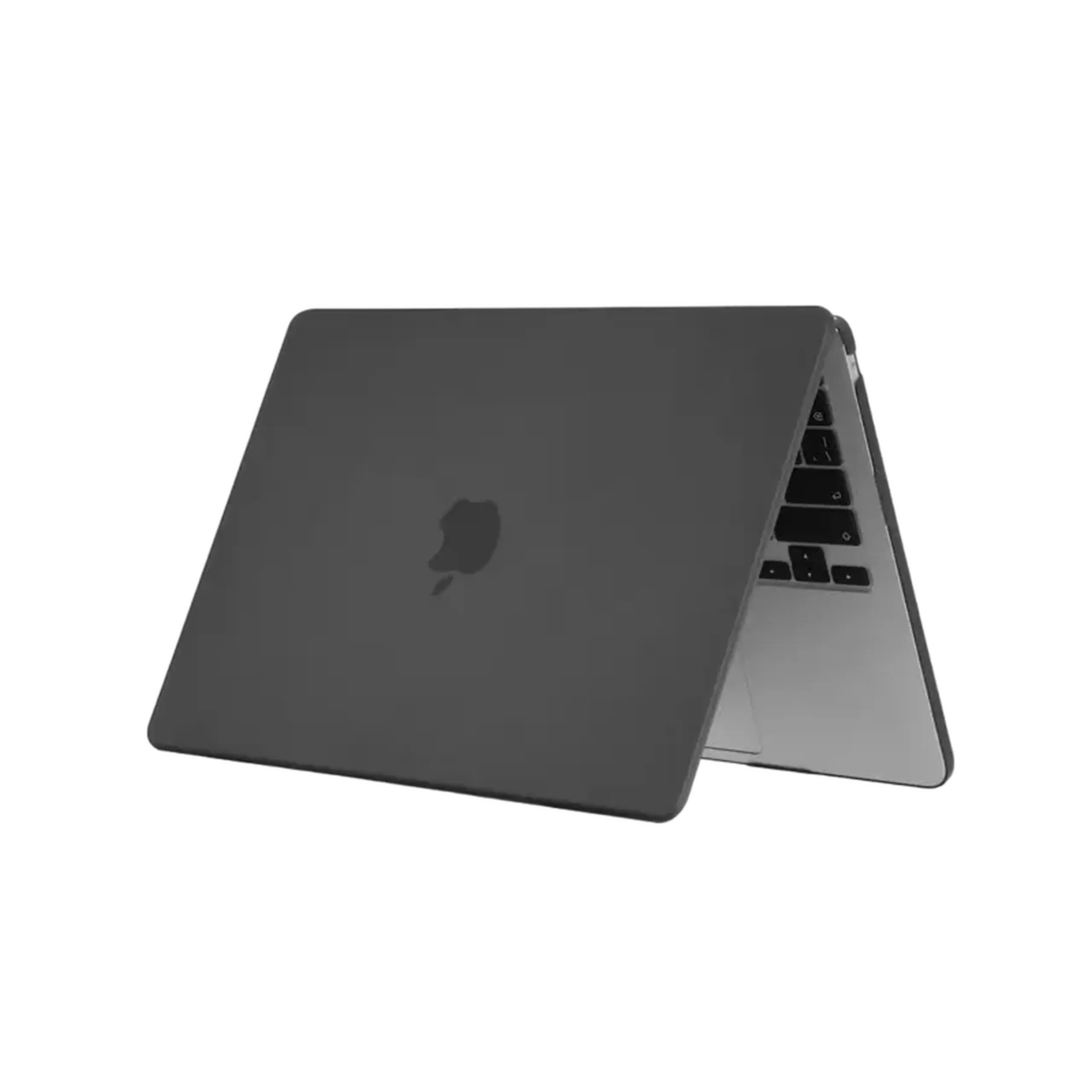 Husă pentru laptop Tech Protect Smartshell Macbook Air 13 (2022), 13.6", Policarbonat, Negru mat