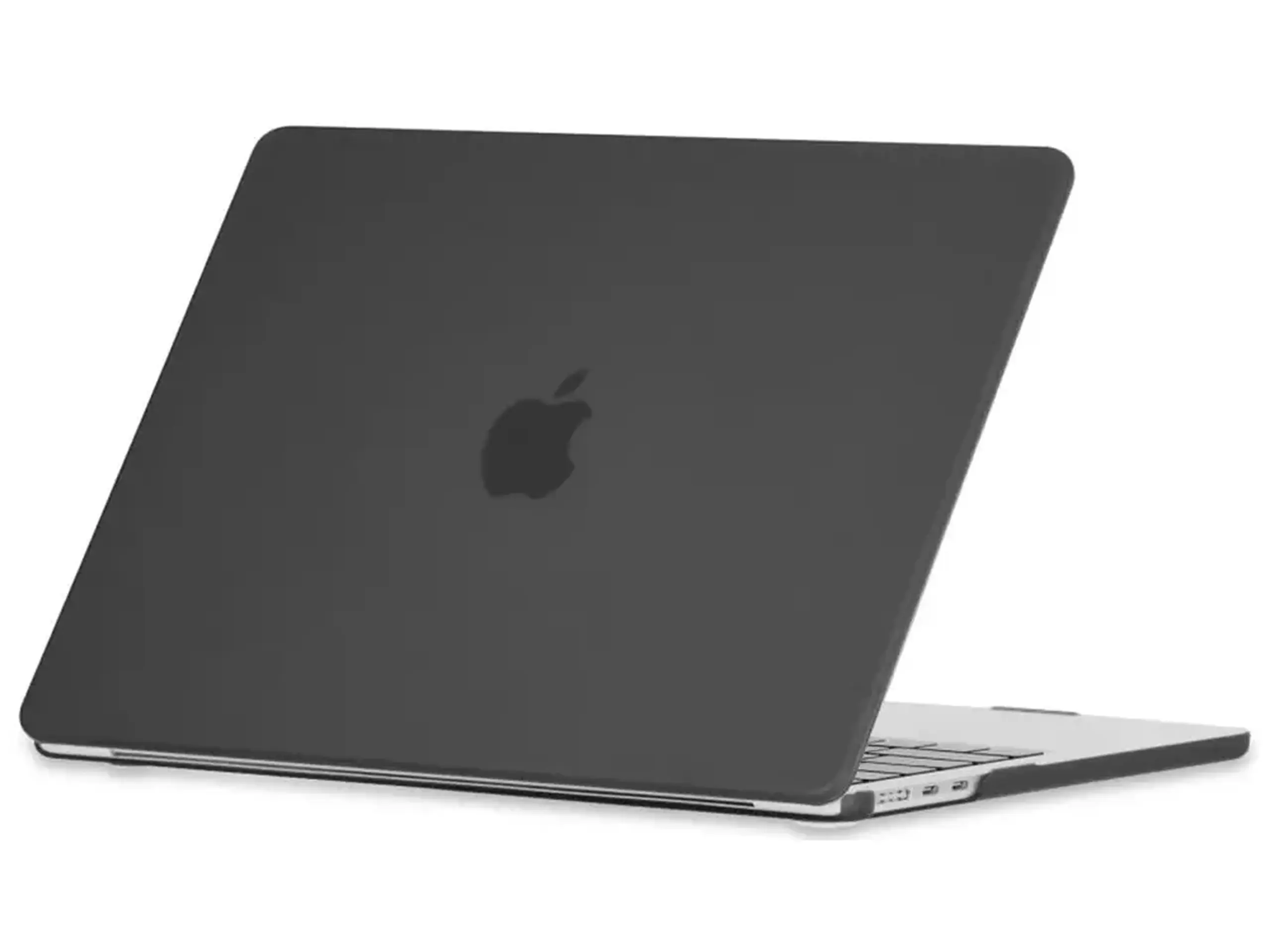 Husă pentru laptop Tech Protect Smartshell Macbook Air 13 (2022), 13.6", Policarbonat, Negru mat