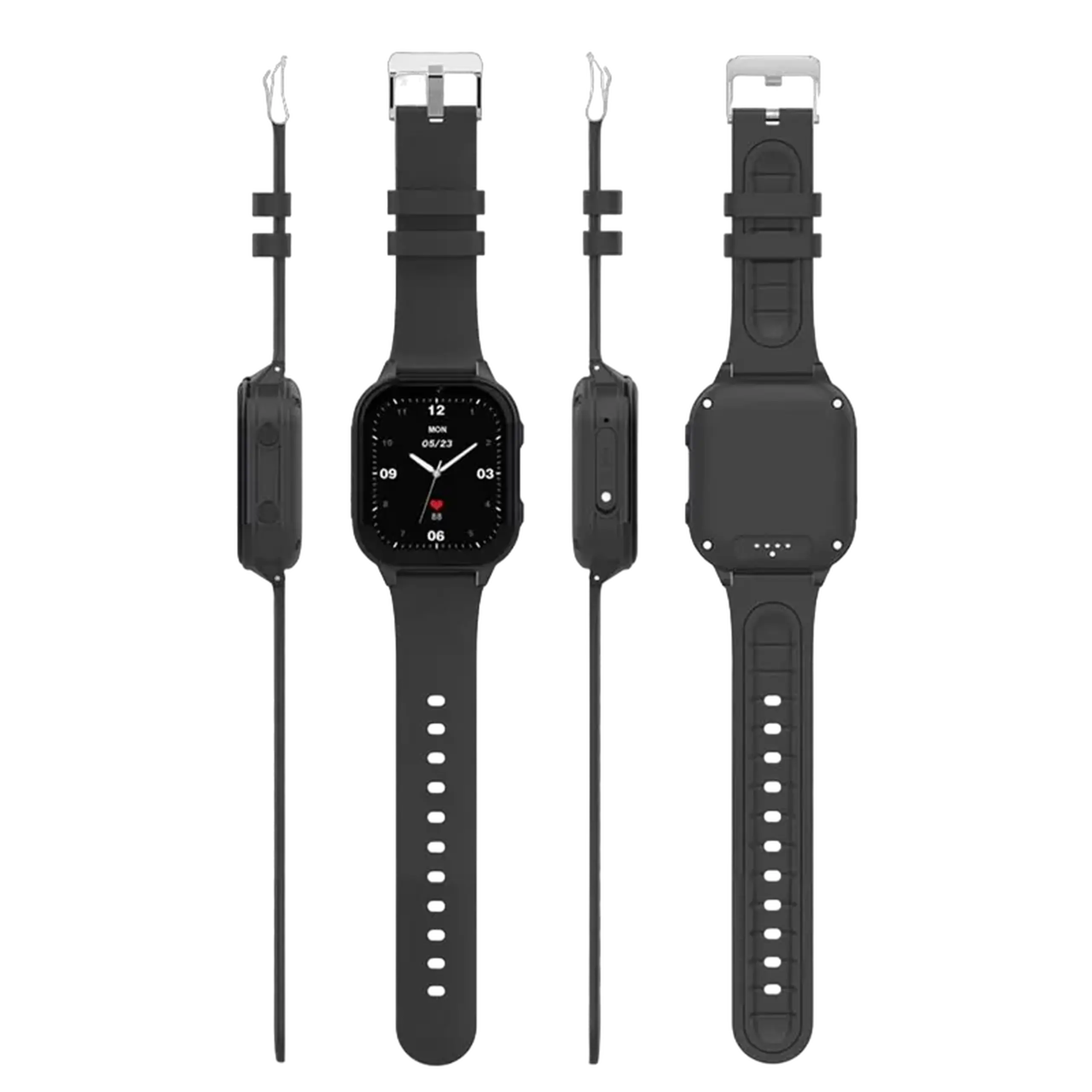Ceas pentru copii Wonlex KT19 Pro, Negru