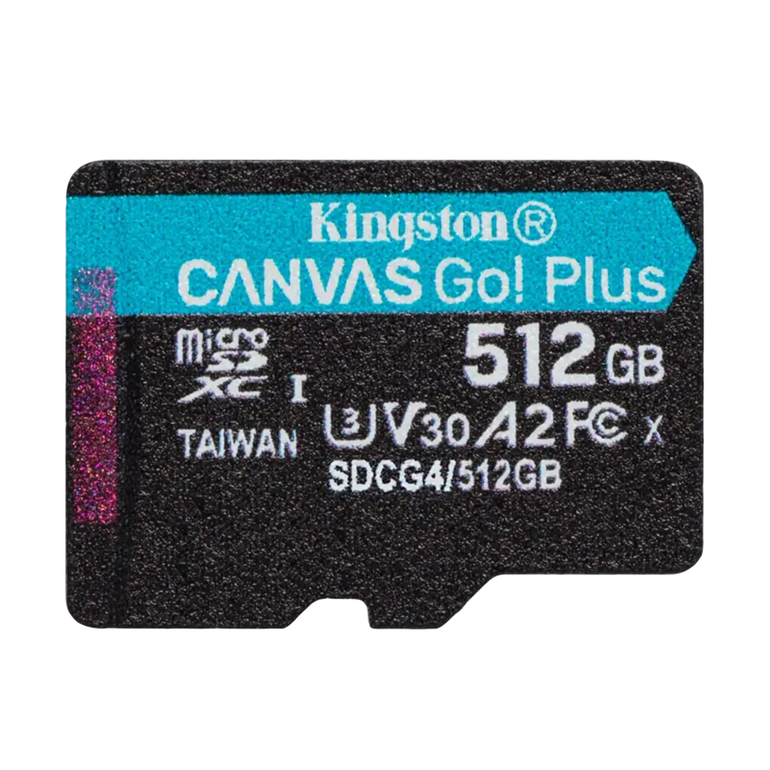 Card de Memorie Kingston Canvas Go! Plus, 512GB (SDCG4/512GB)