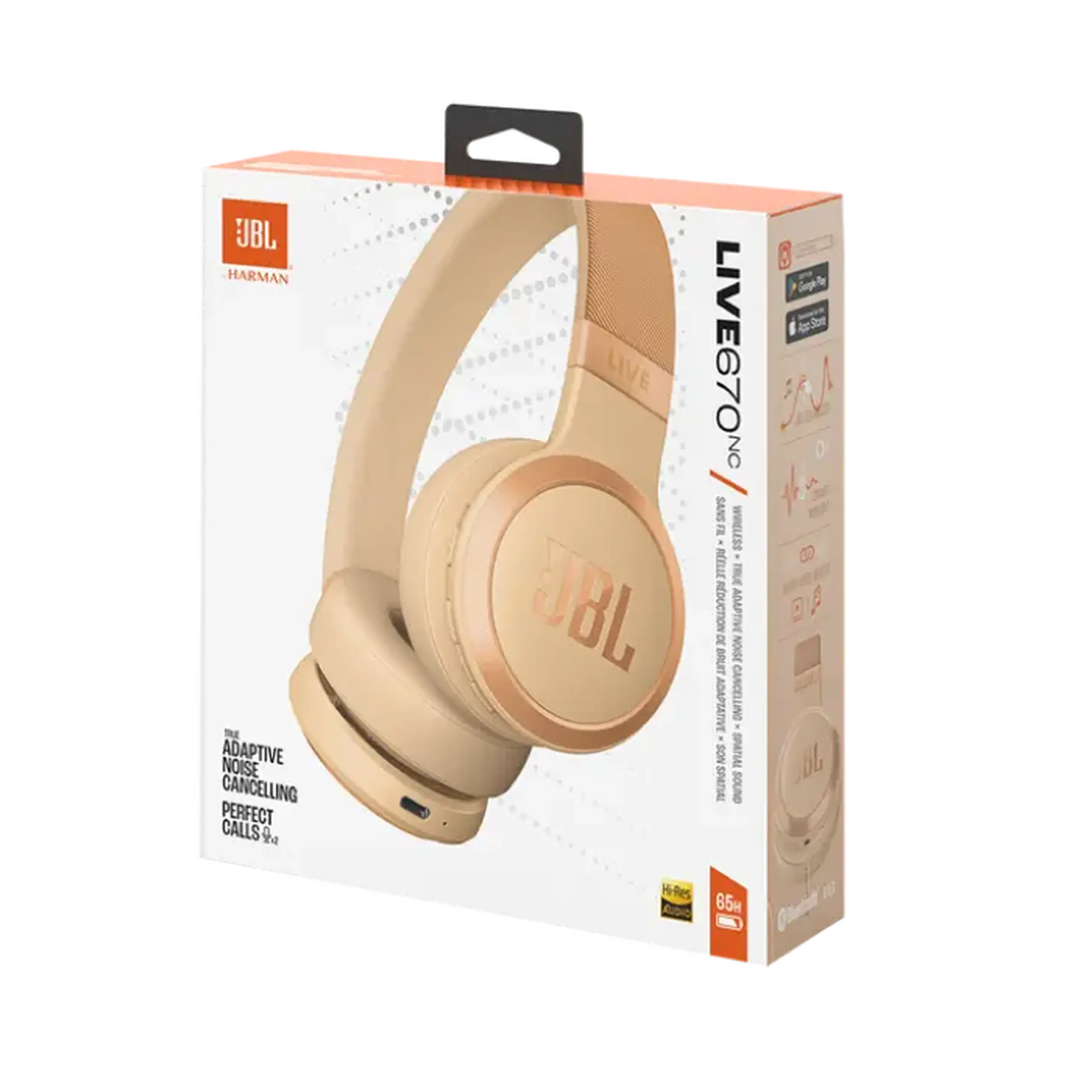 Căști JBL LIVE670NC, Nisip