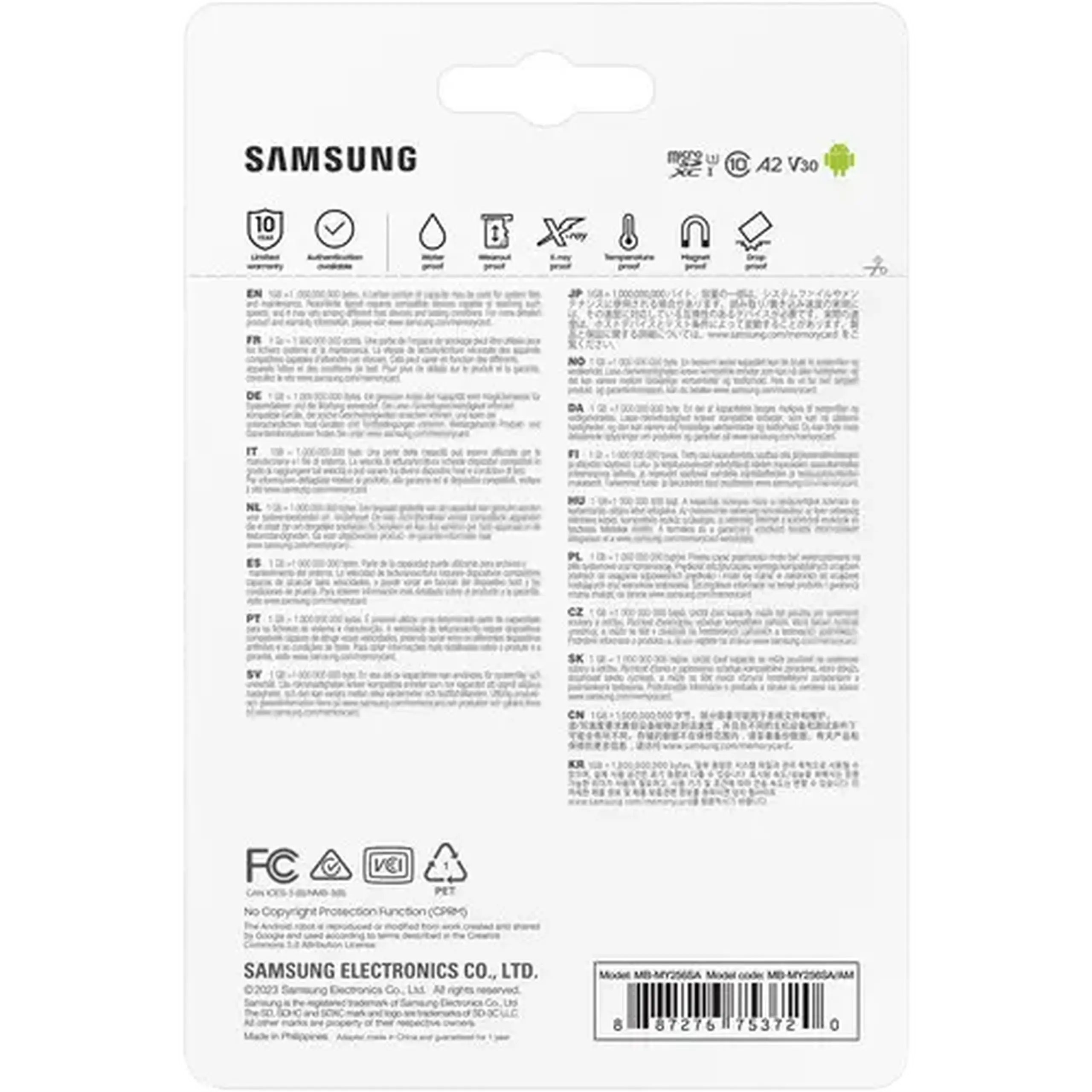 Card de Memorie Samsung PRO Ultimate MicroSD, 256GB (MB-MY256SA/WW)