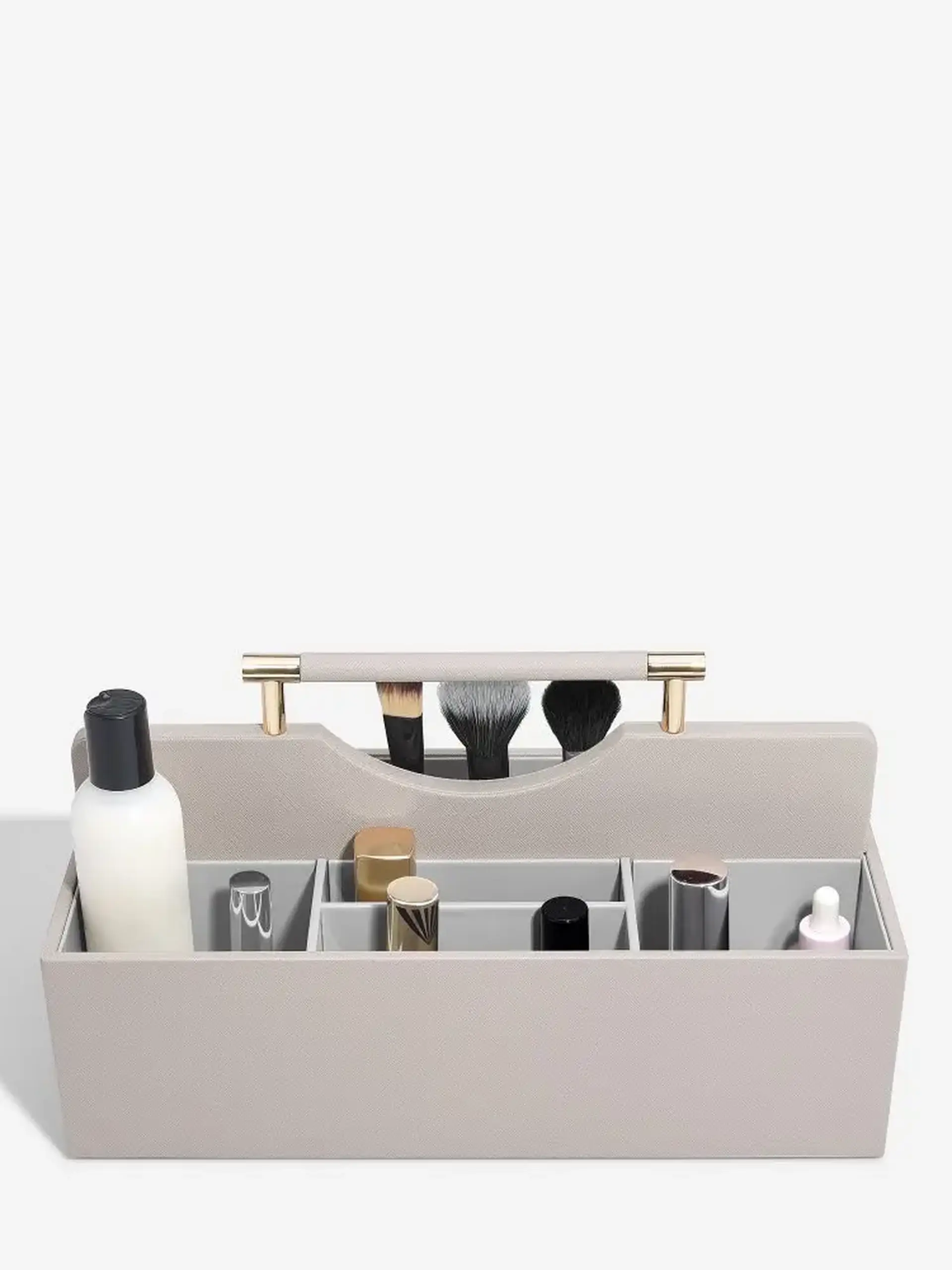 Organizator makeup mare bej