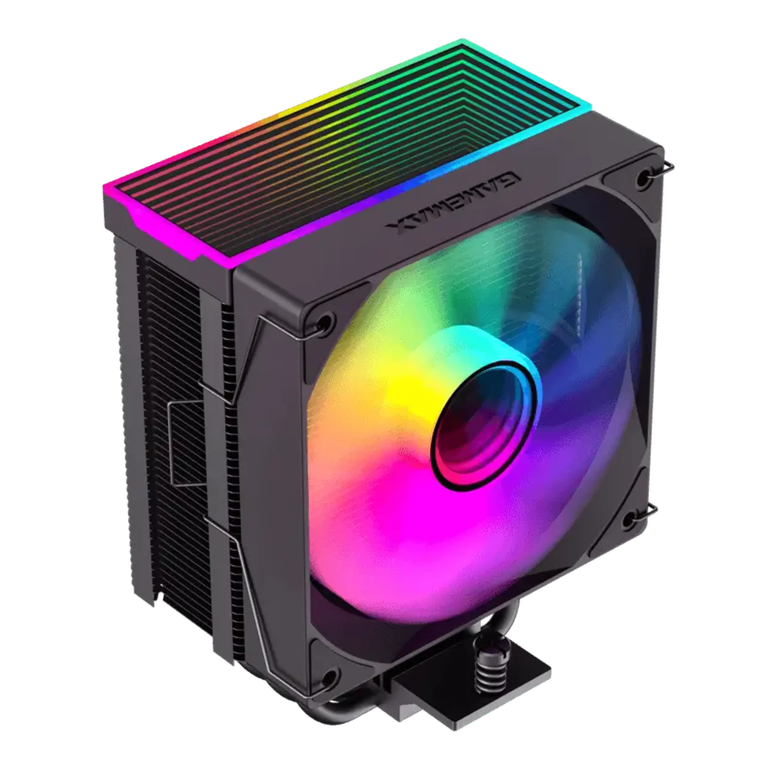 AC Gamemax „Sigma 550 Infinity BK” (<32.5dBA, 800 - 1800RPM, 58.96CFM, 120mm, PWM, ARGB, 5x6mm, 44 Fin
