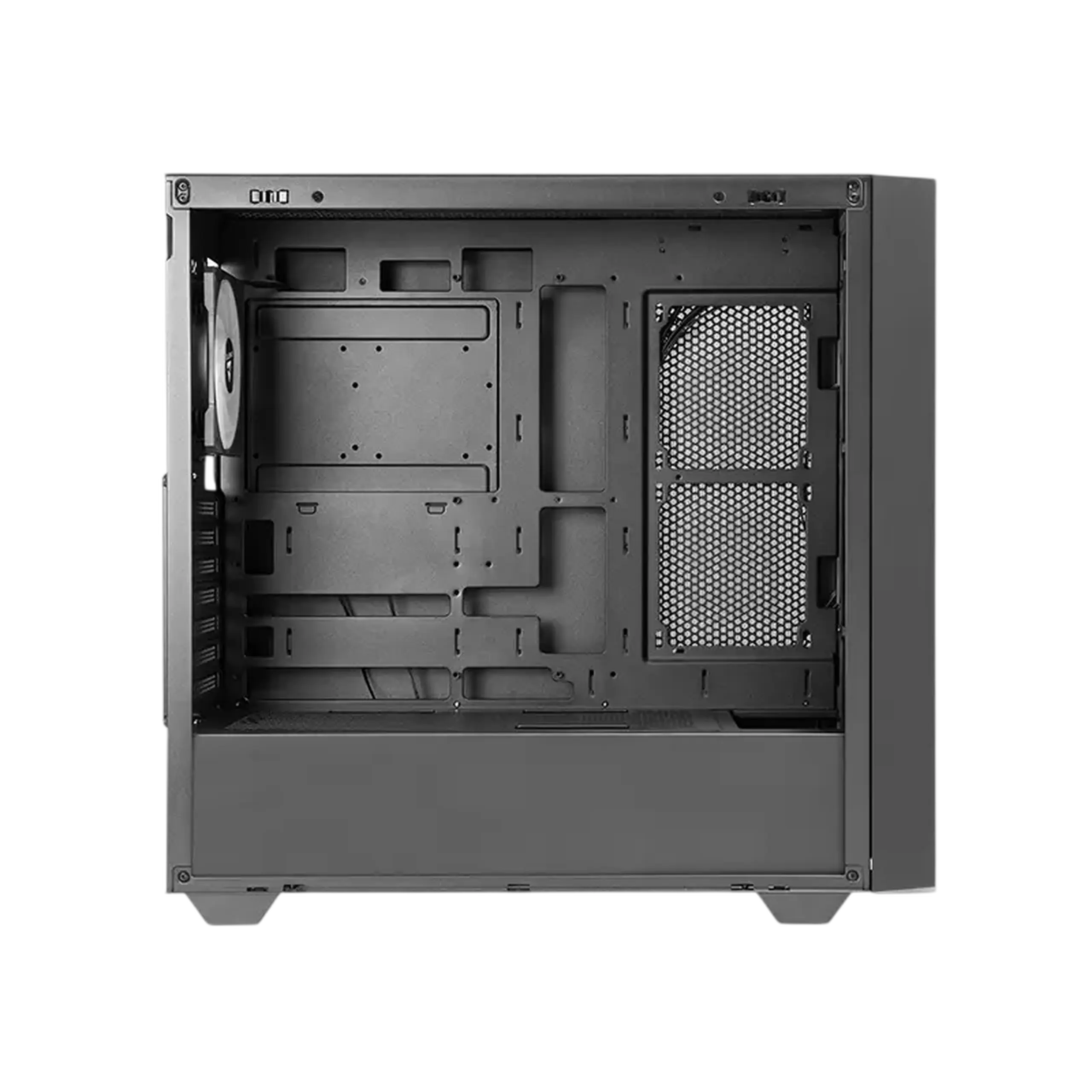 Carcasă PC Chieftec Hunter 3, Midi-Tower, Fără PSU, Negru