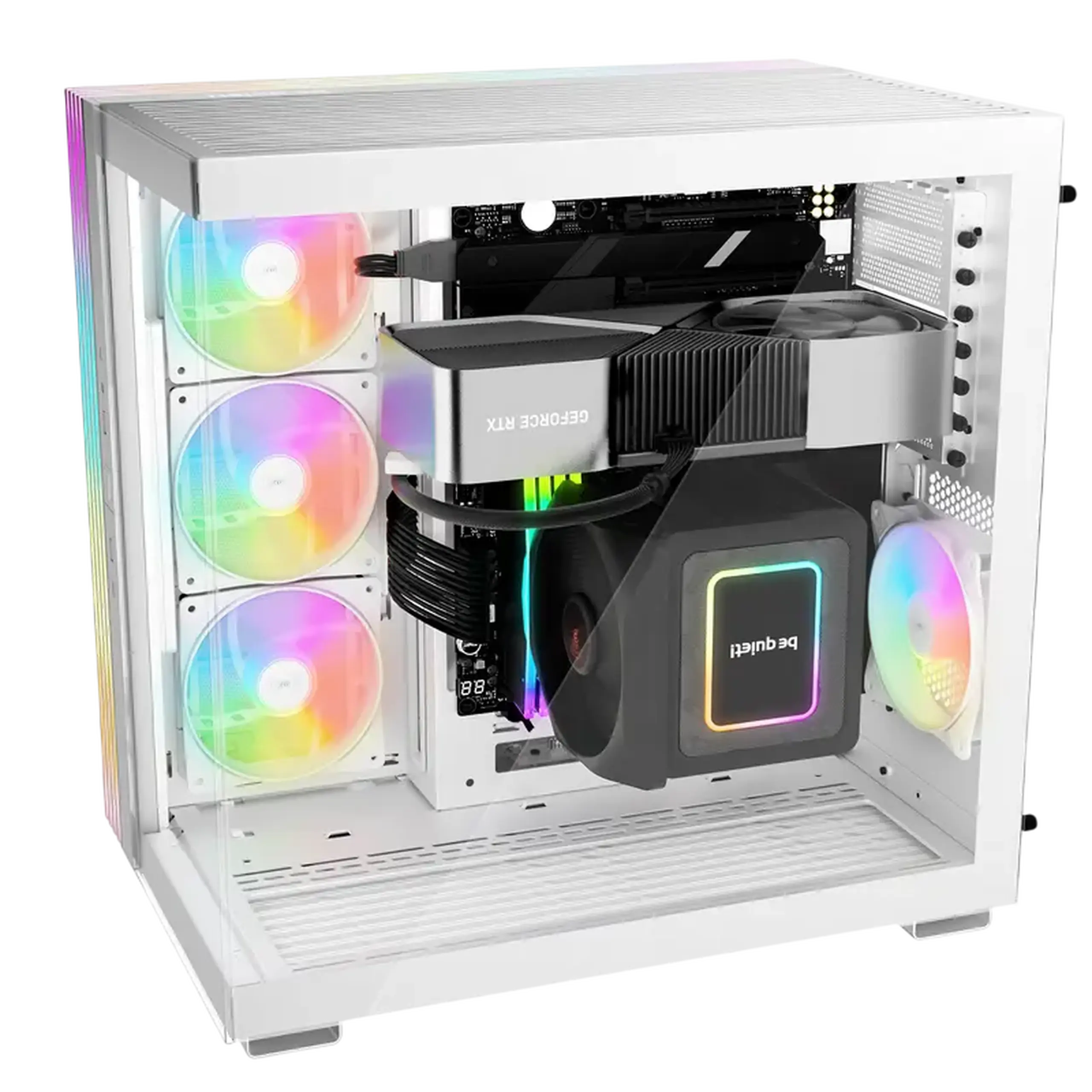 Carcasă PC be quiet! Ligh Base 600 LX, Midi-Tower, Fără PSU, Alb