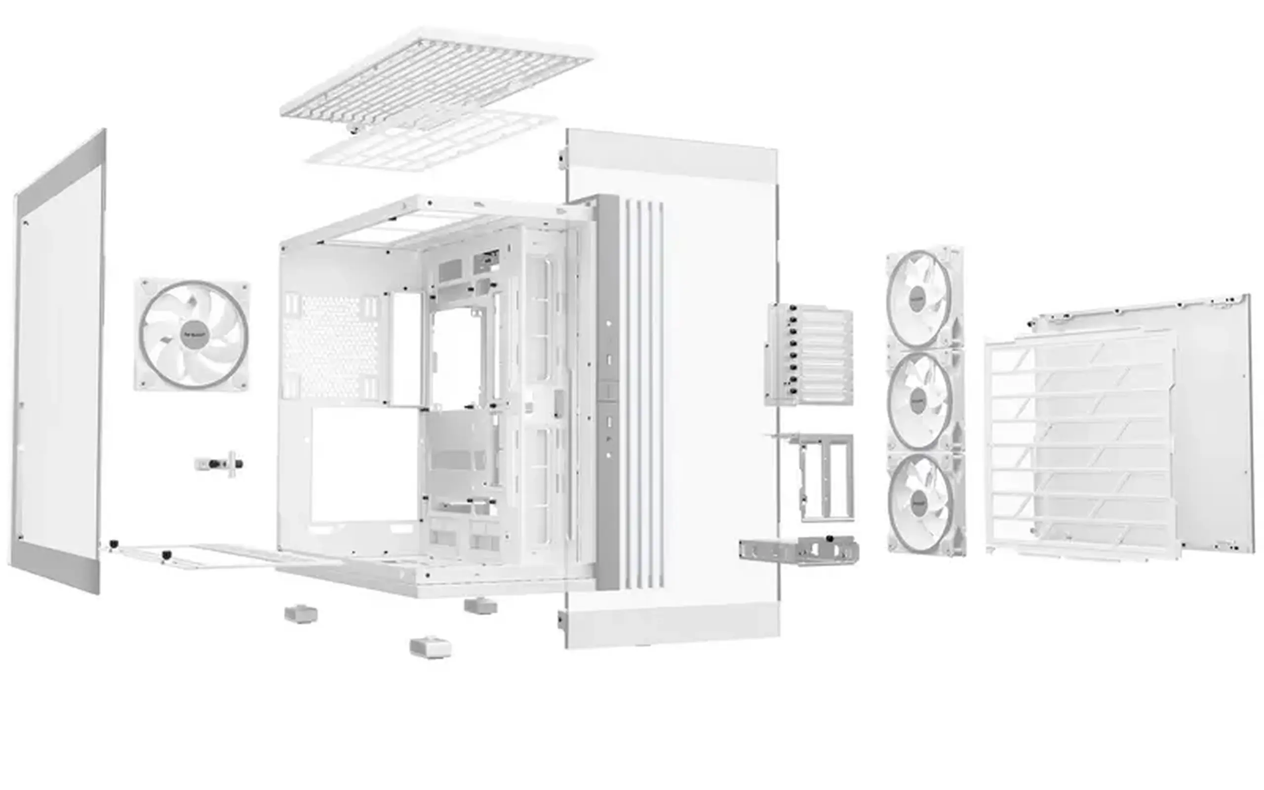 Carcasă PC be quiet! Ligh Base 900 FX, Midi-Tower, Fără PSU, Alb