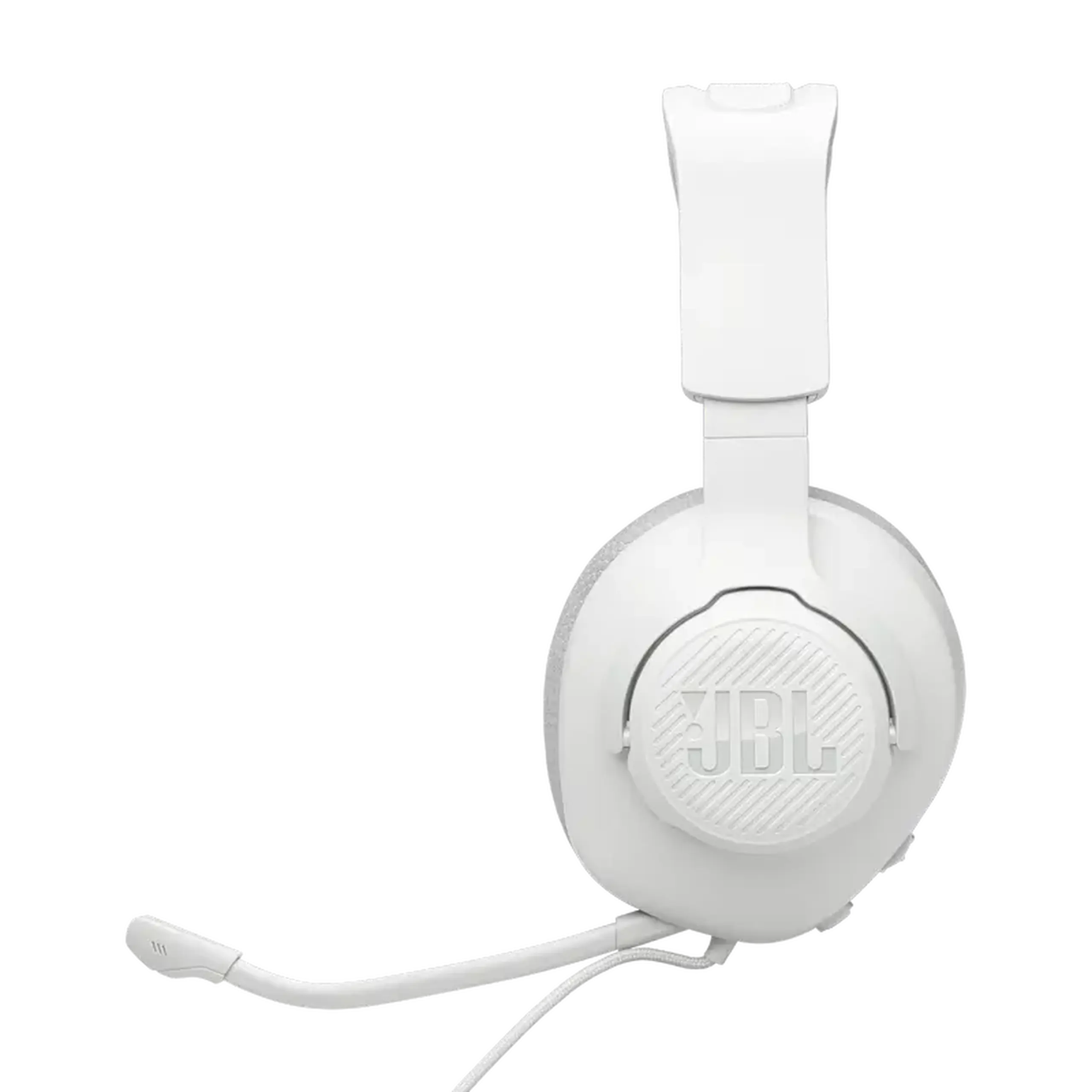 Căști gaming JBL Quantum 100M2, Cu fir, Alb
