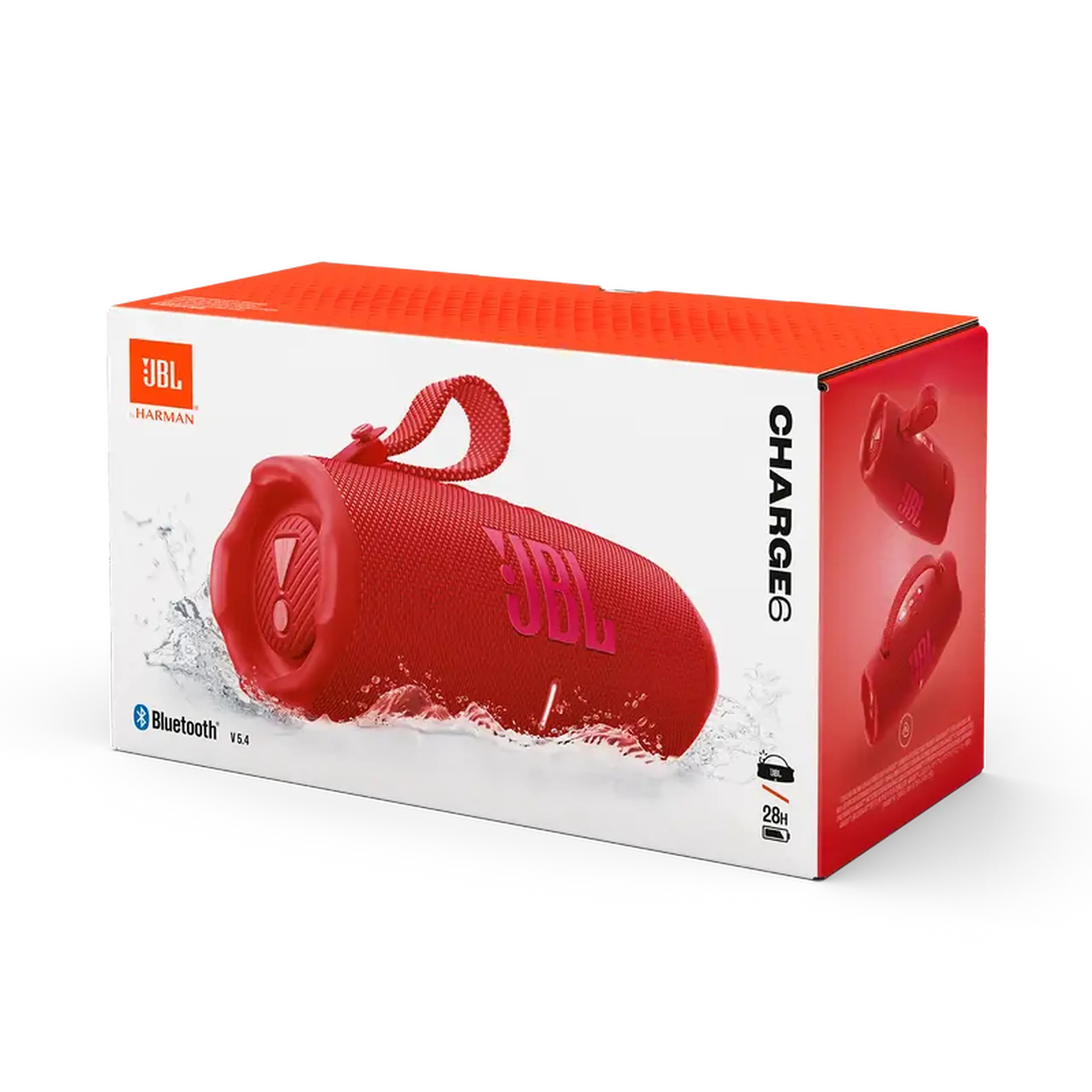 Boxă portabilă JBL Charge 6, Roșu