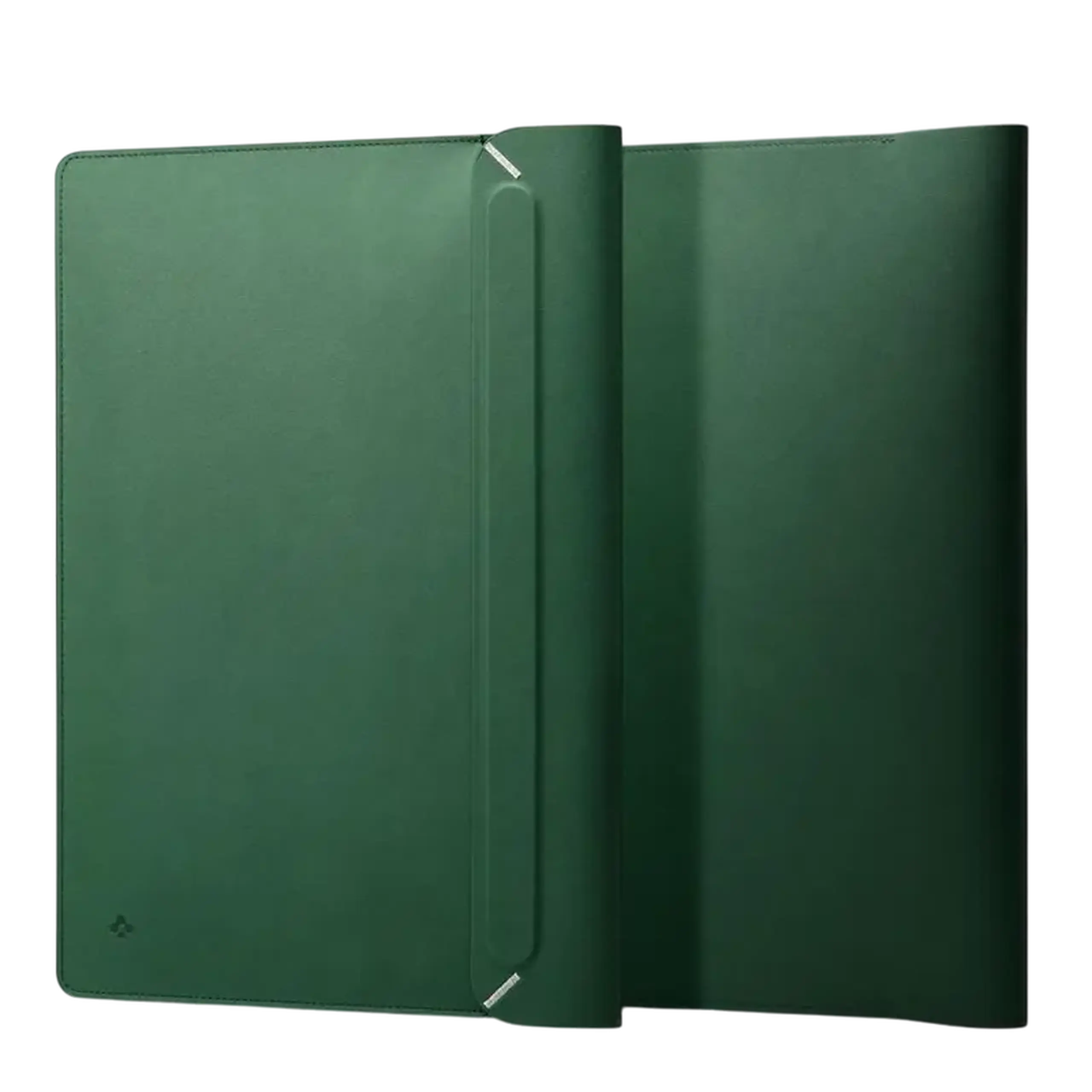 Husă pentru laptop Spigen Valentinus 15-16", Piele artificială, Jeju Green