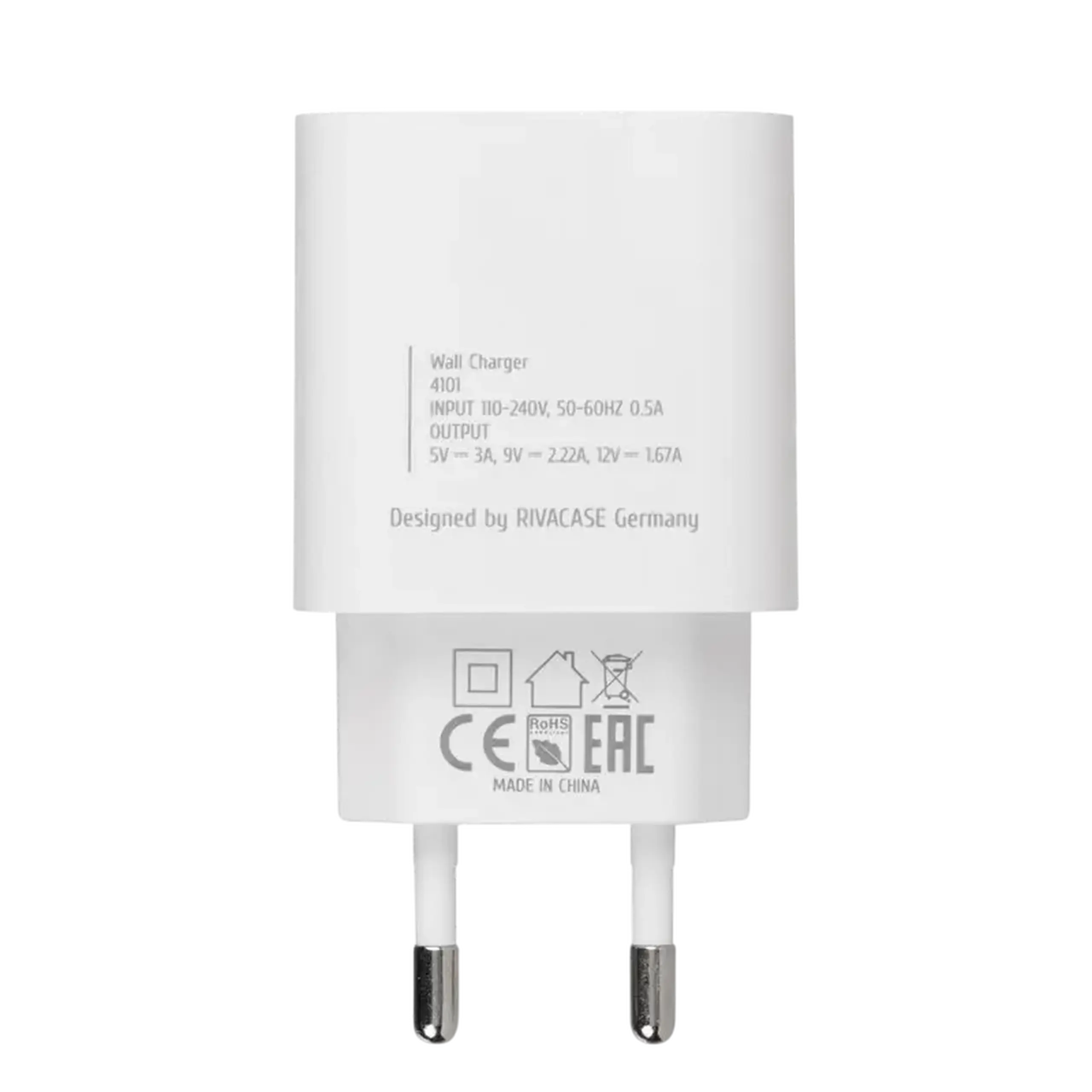 Încărcător Rivacase PS4101 WD5, 20W, Alb