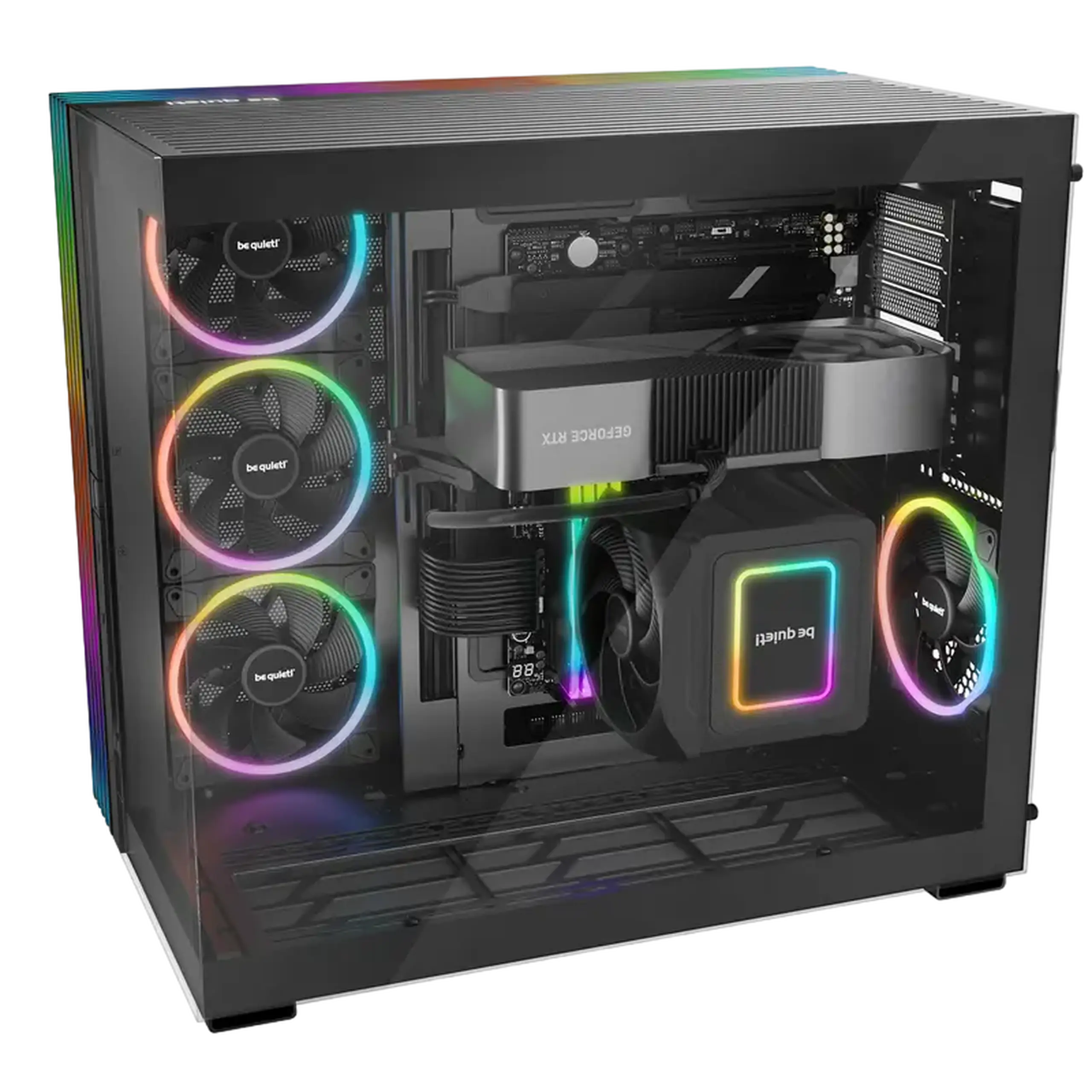 Carcasă PC be quiet! Ligh Base 900 FX, Midi-Tower, Fără PSU, Negru
