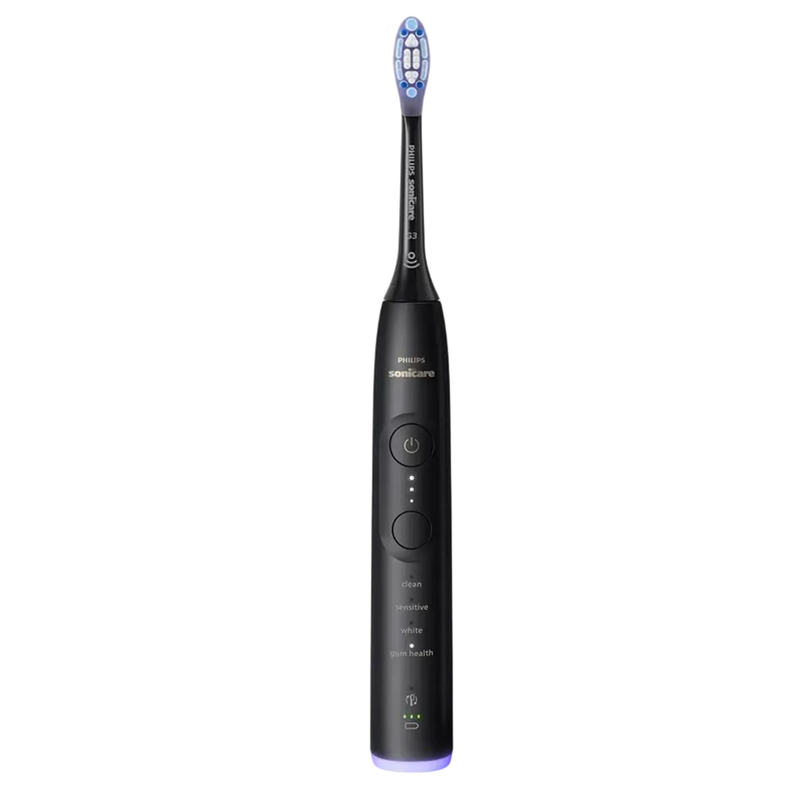 Periuța de dinți electrică sonică Philips HX7421/01, Negru