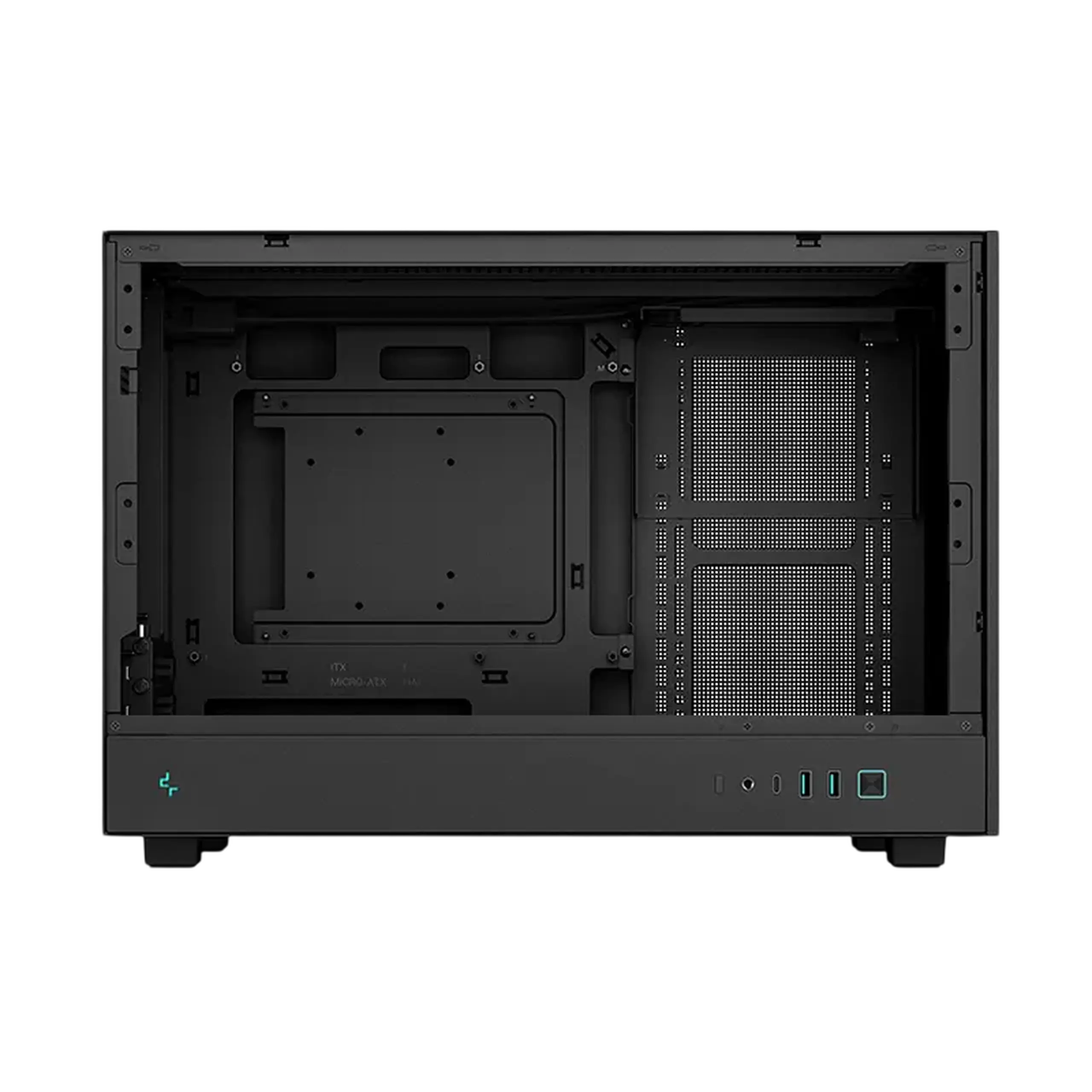 Carcasă PC Deepcool CH260, Fără PSU, Negru