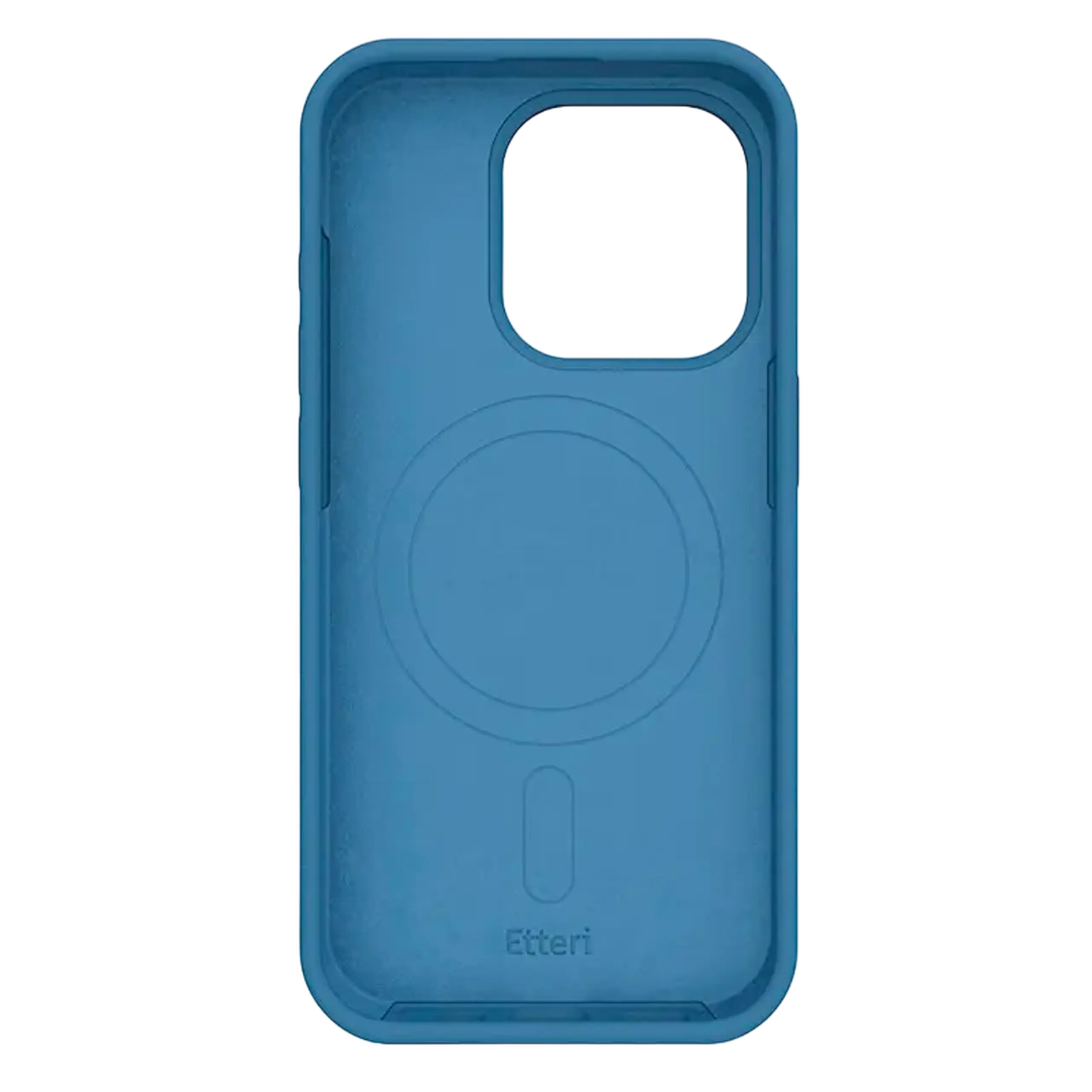Husă Etteri Silicone Mag case penru iPhone 16 Pro, Albastru-închis