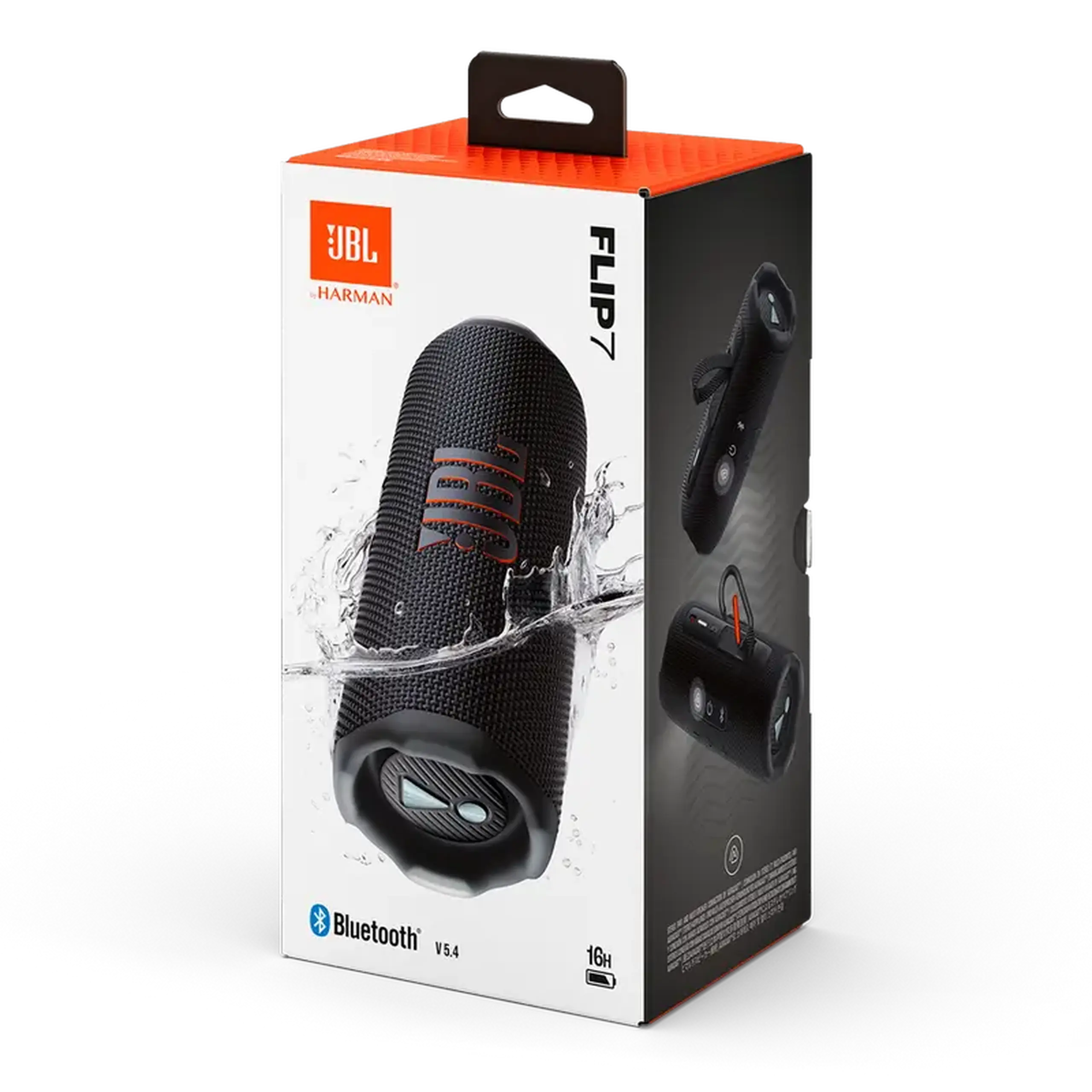 Boxă portabilă JBL Flip 7, Negru