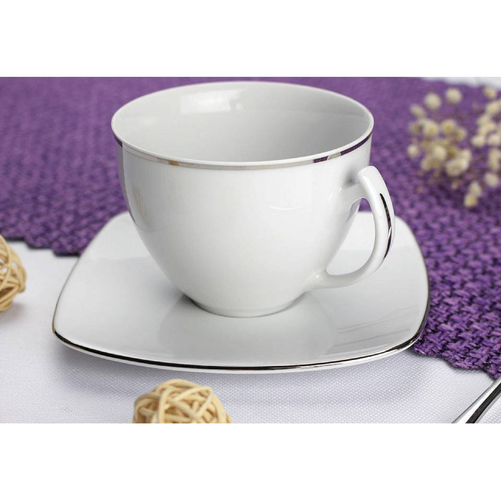 Set pentru ceai „Akcent Platinum”