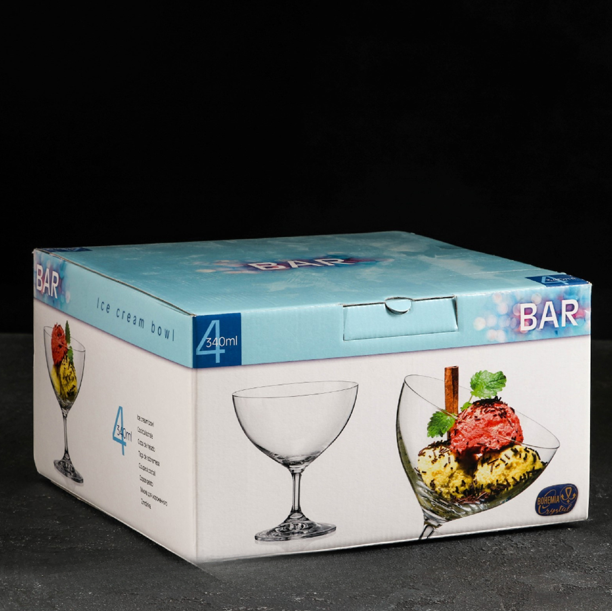 Set cupe înghețată „Bar”