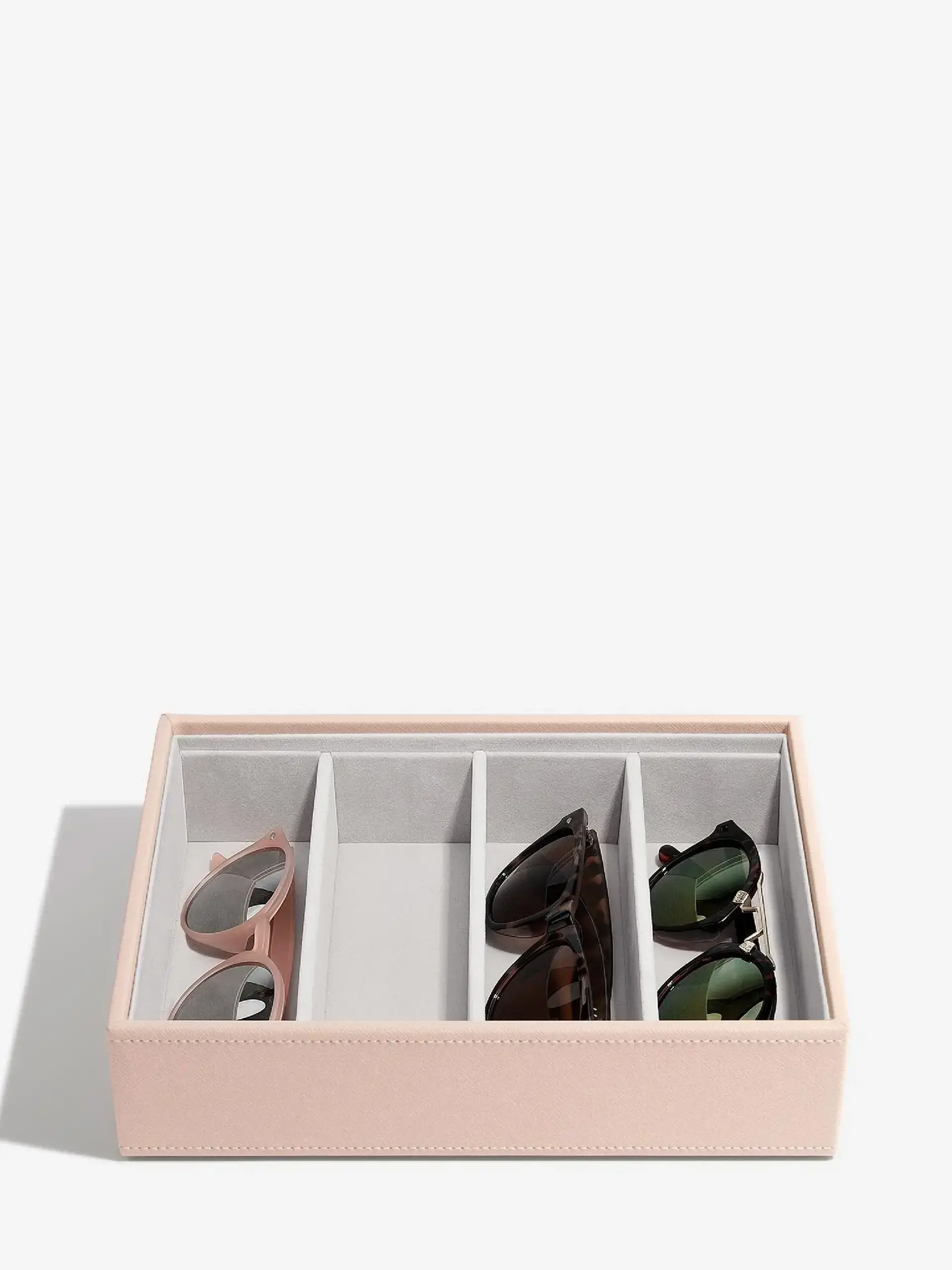 Cutie pentru accesorii&ochelari classic ROZ